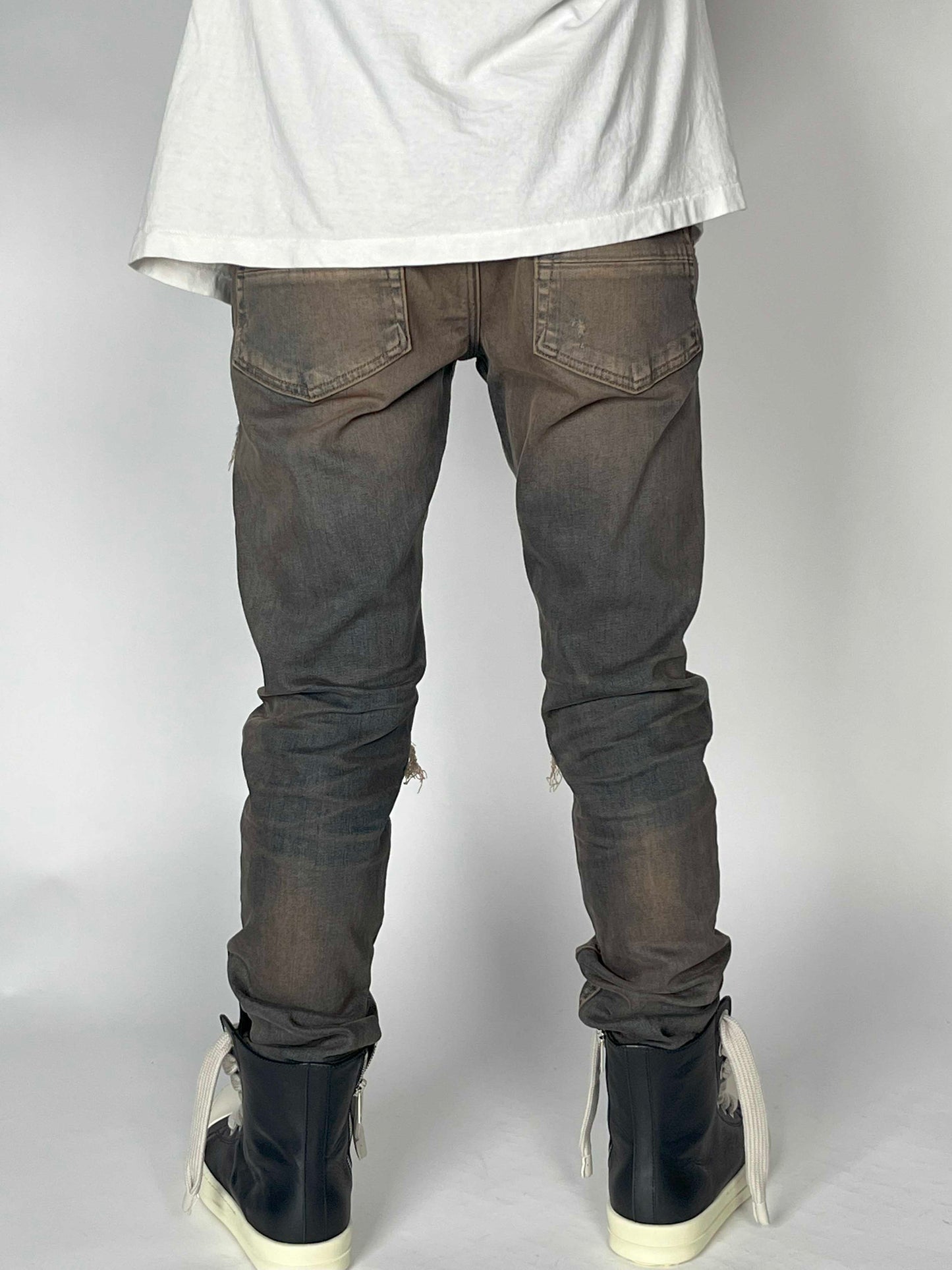Amiri Plaid Mx1 Jean