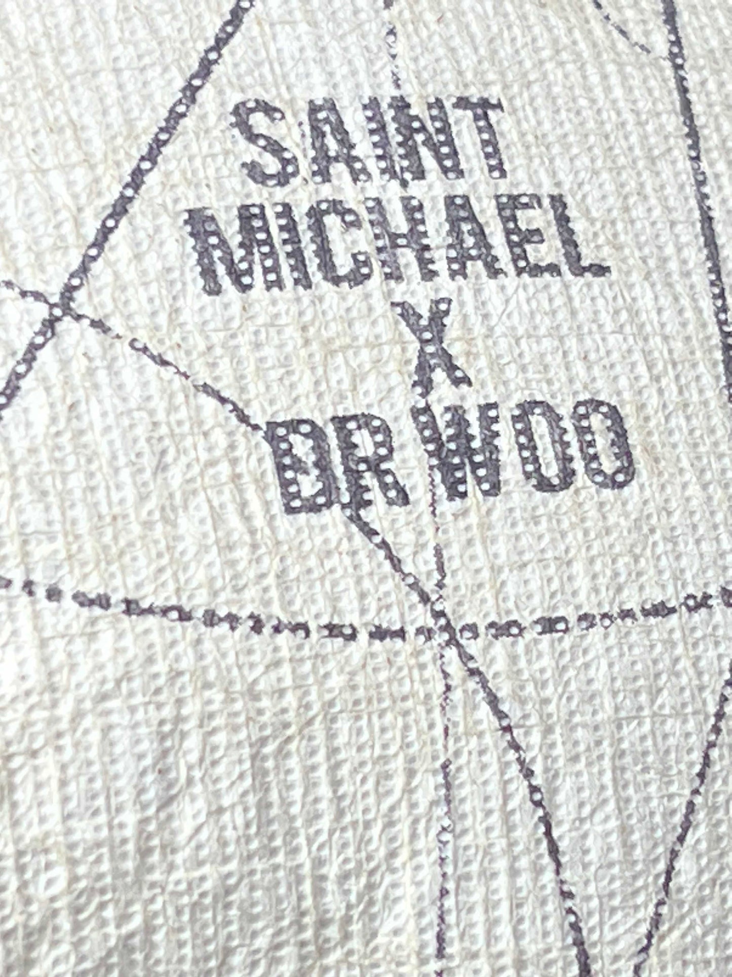 Saint Michael x Dr.Woo World Map Jacket