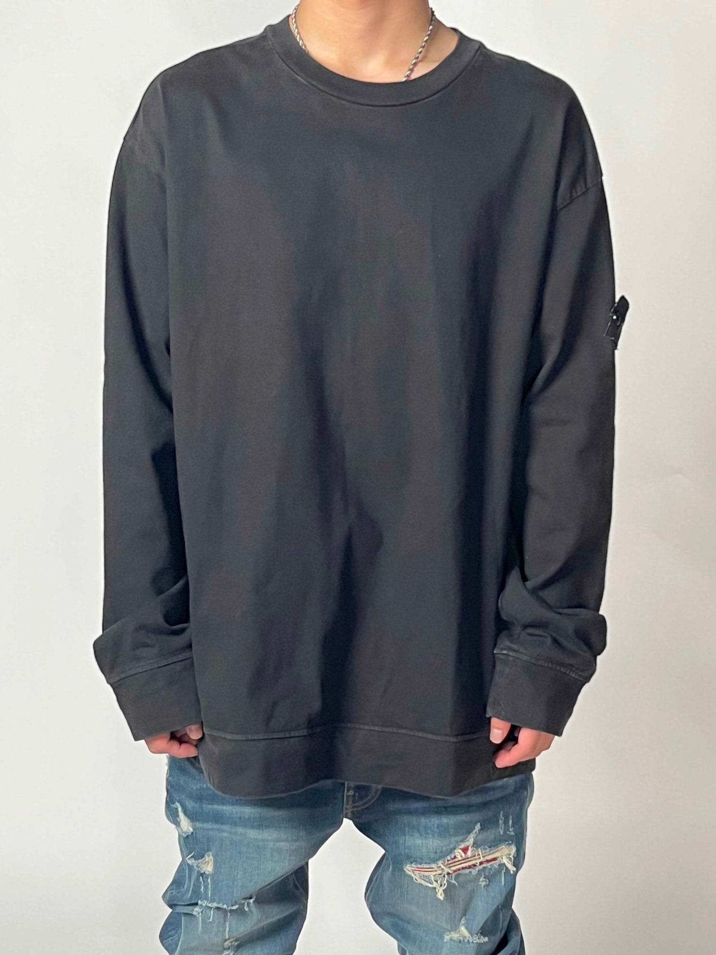 Stone Island Logo Patch Sweatshirt