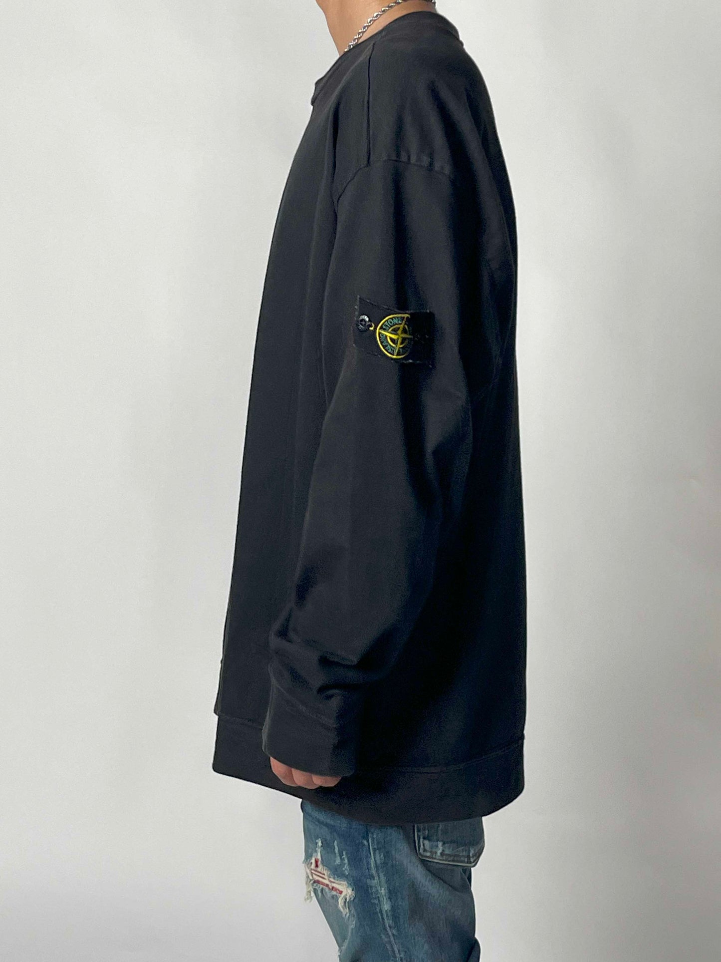 Stone Island Logo Patch Sweatshirt