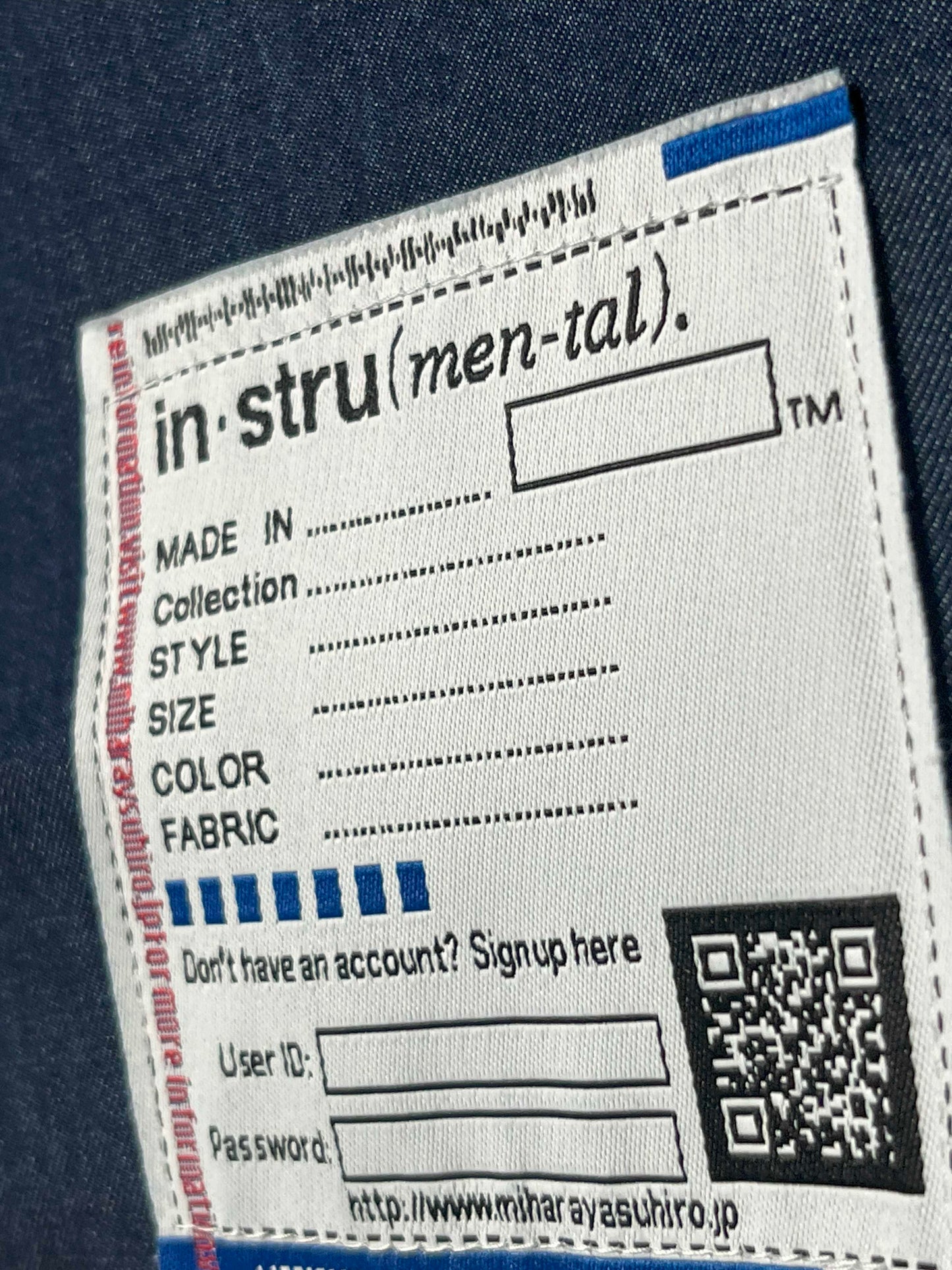 Mihara Yasuhiro Tencel Denim Shirt
