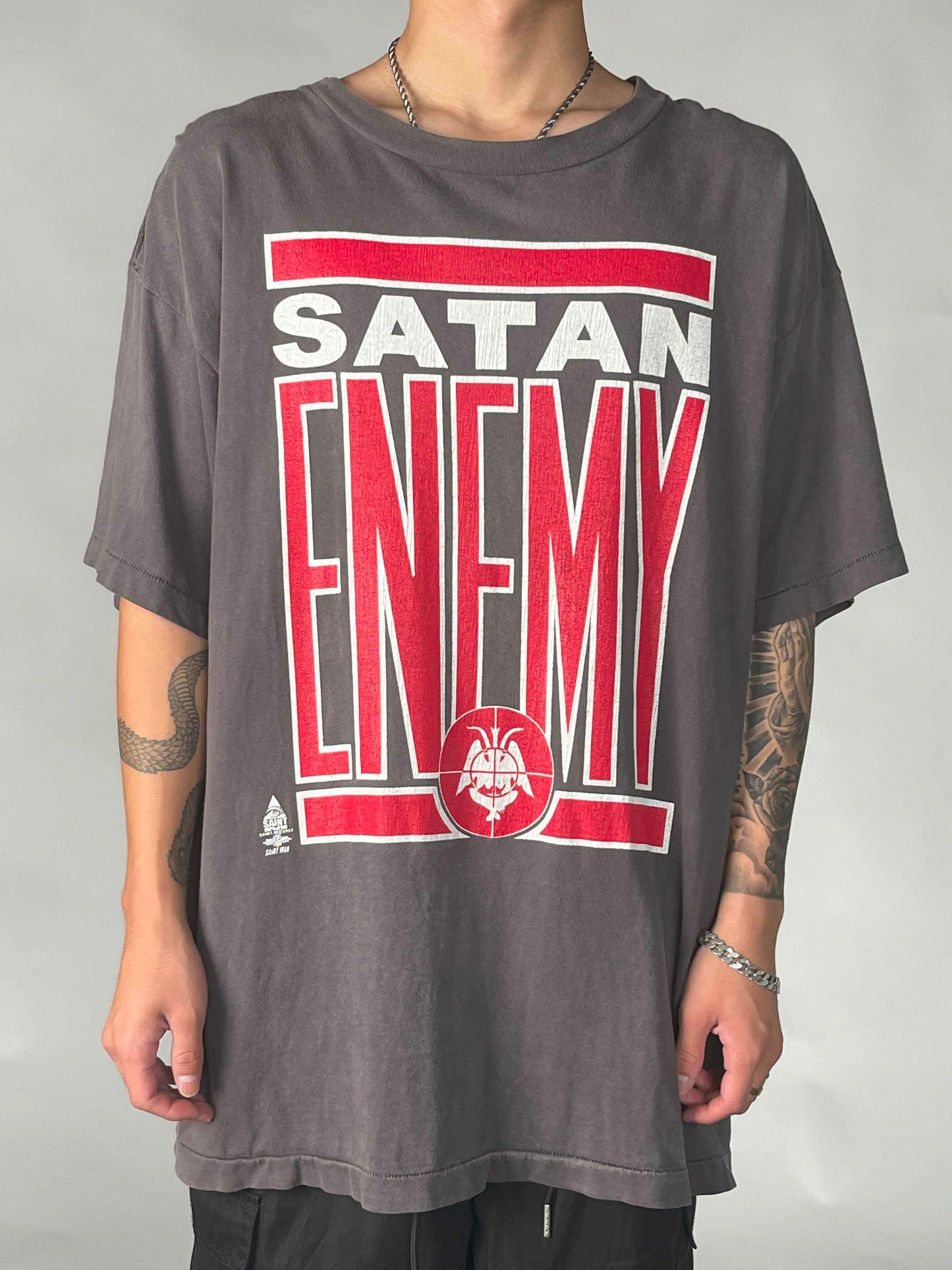 Saint Michael Stan Enemy Black S/S Tee