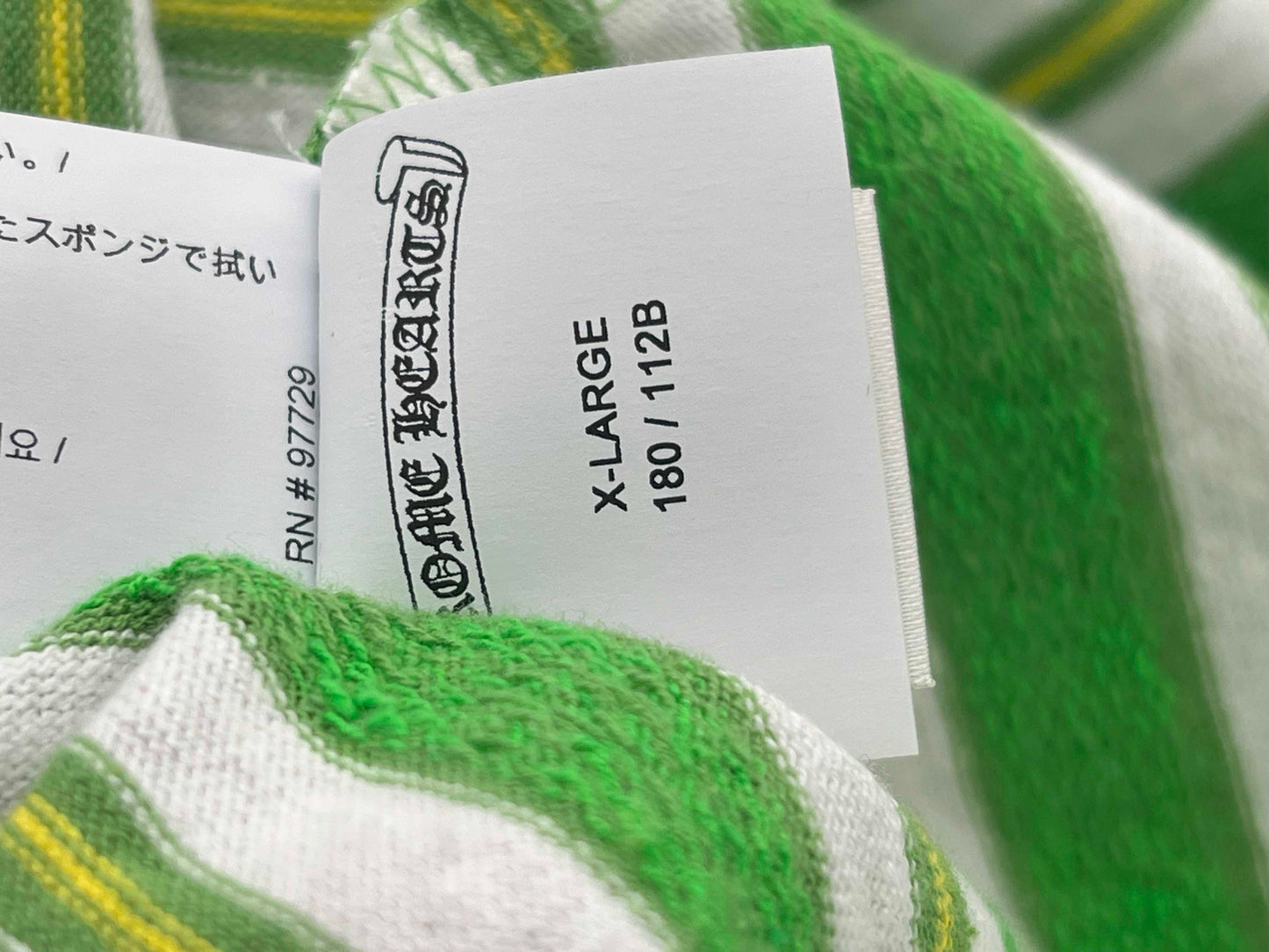 Chrome Hearts Stripe Cross S/S Tee