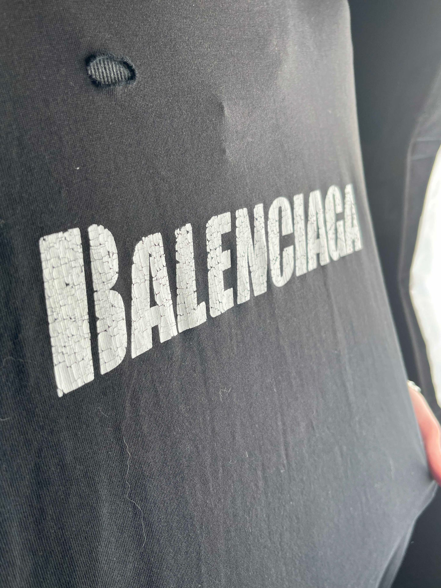 Balenciaga Damage Design S/S Tee
