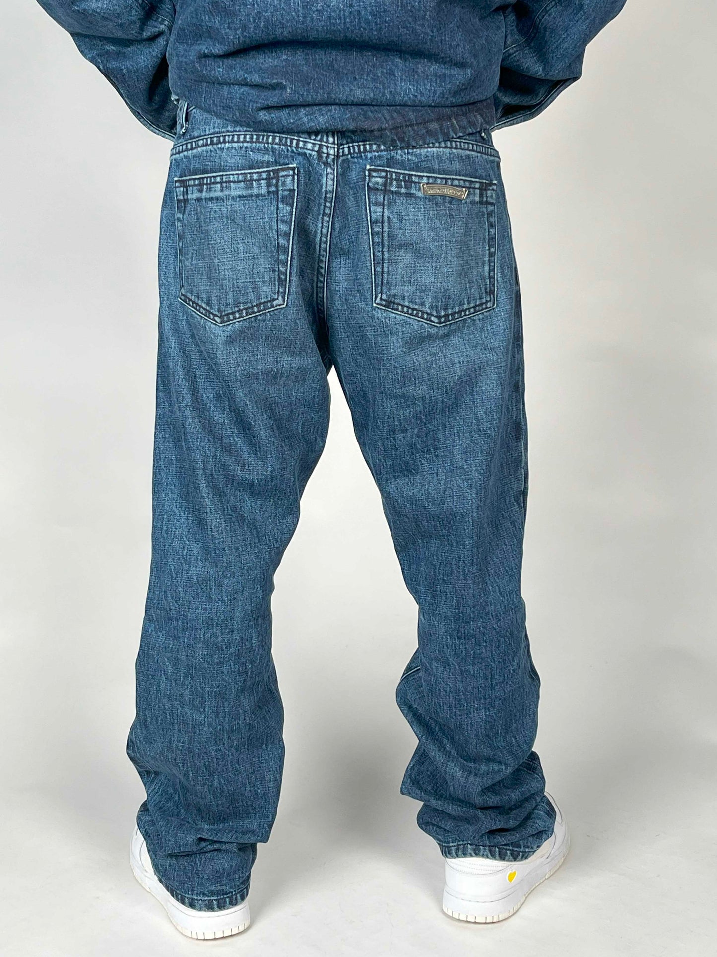 Chrome Hearts Indigo Denim Pants