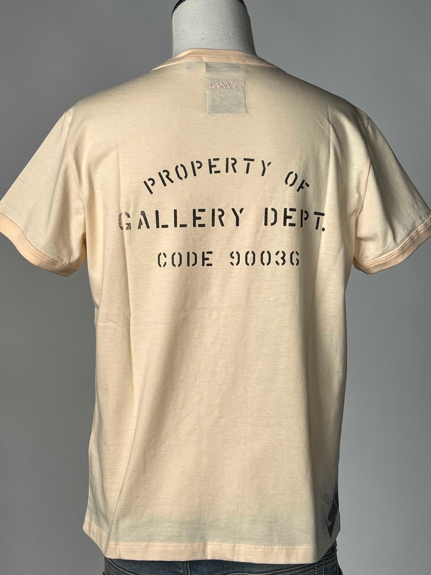 Gallery Dept × LANVIN Paint Tee