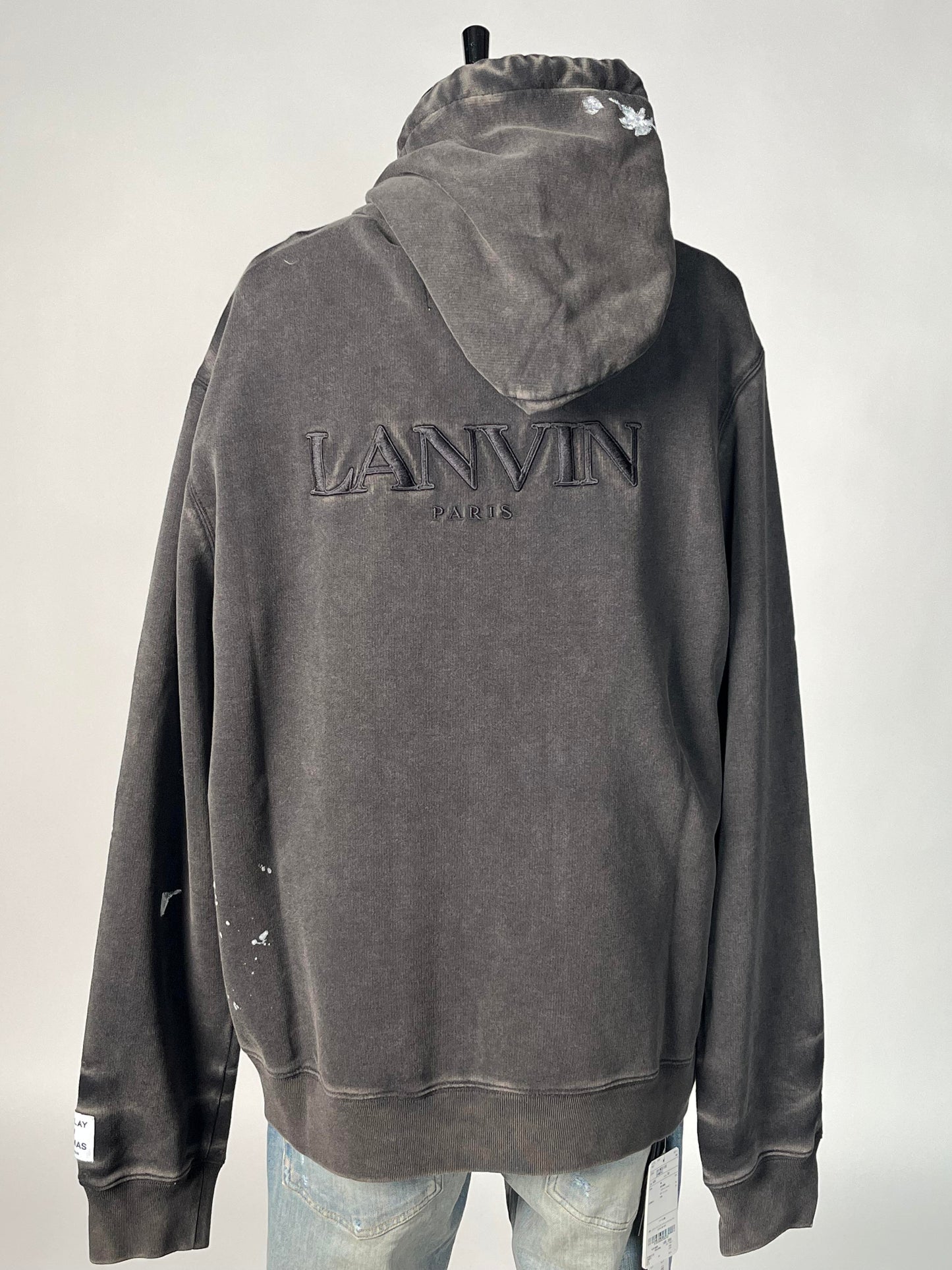Galley Dept × LANVIN Paint Zip Up Hoodie