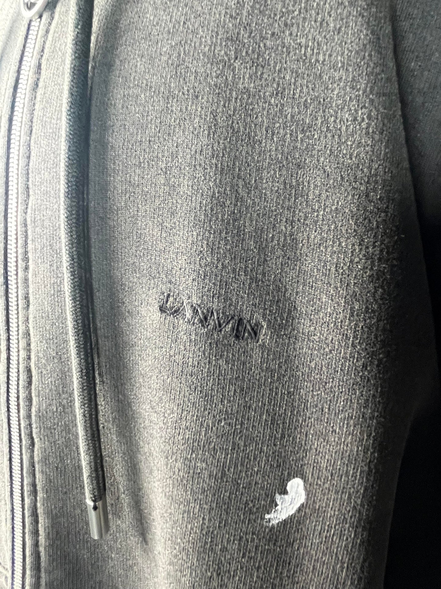 Galley Dept × LANVIN Paint Zip Up Hoodie
