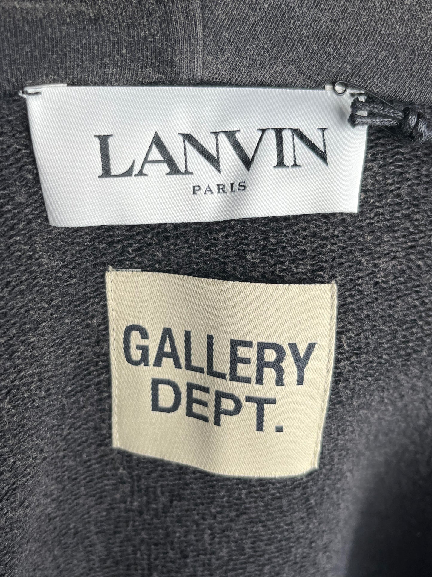 Galley Dept × LANVIN Paint Zip Up Hoodie