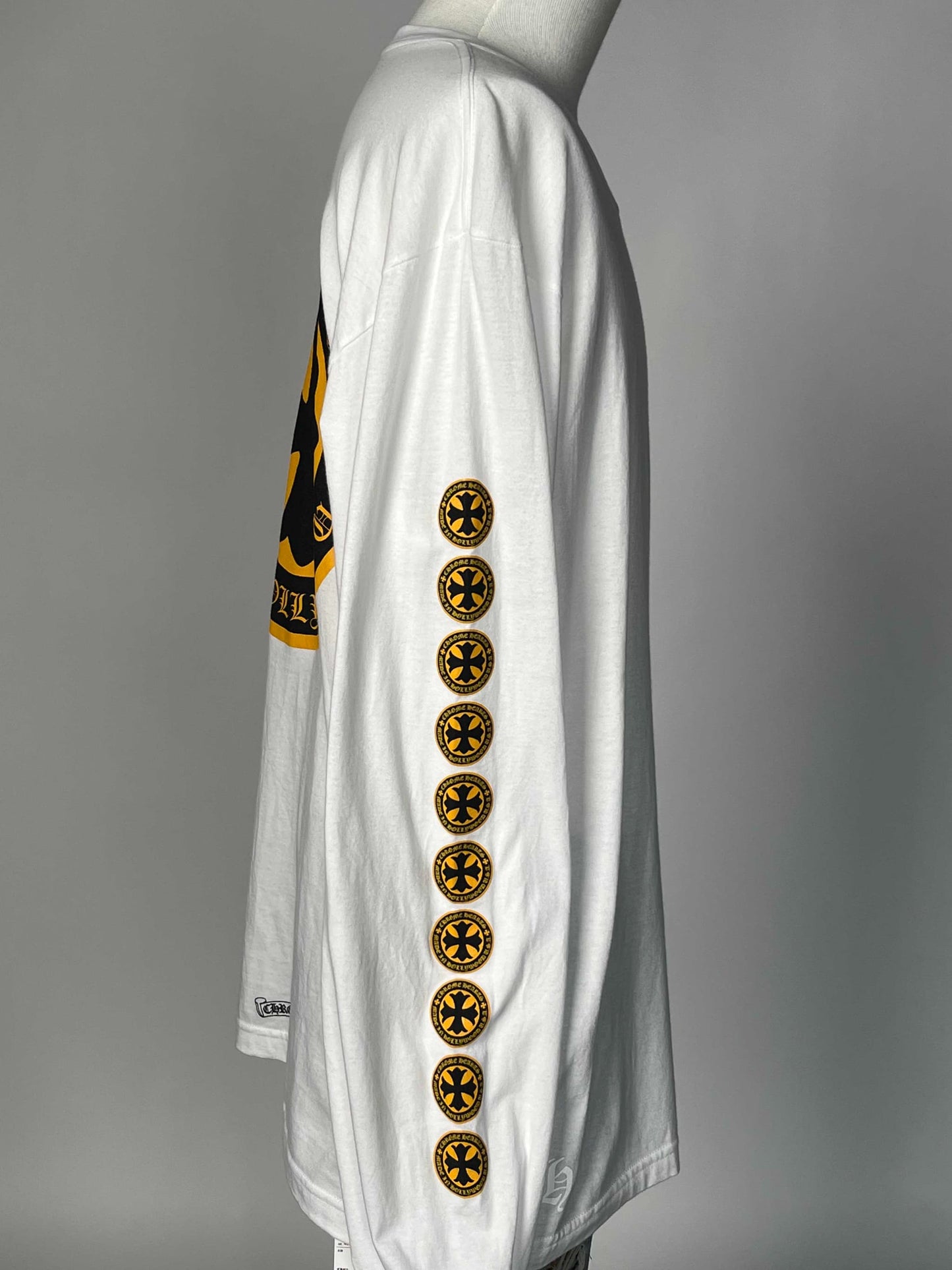 Chrome Hearts Back Circle Yellow L/S TEE