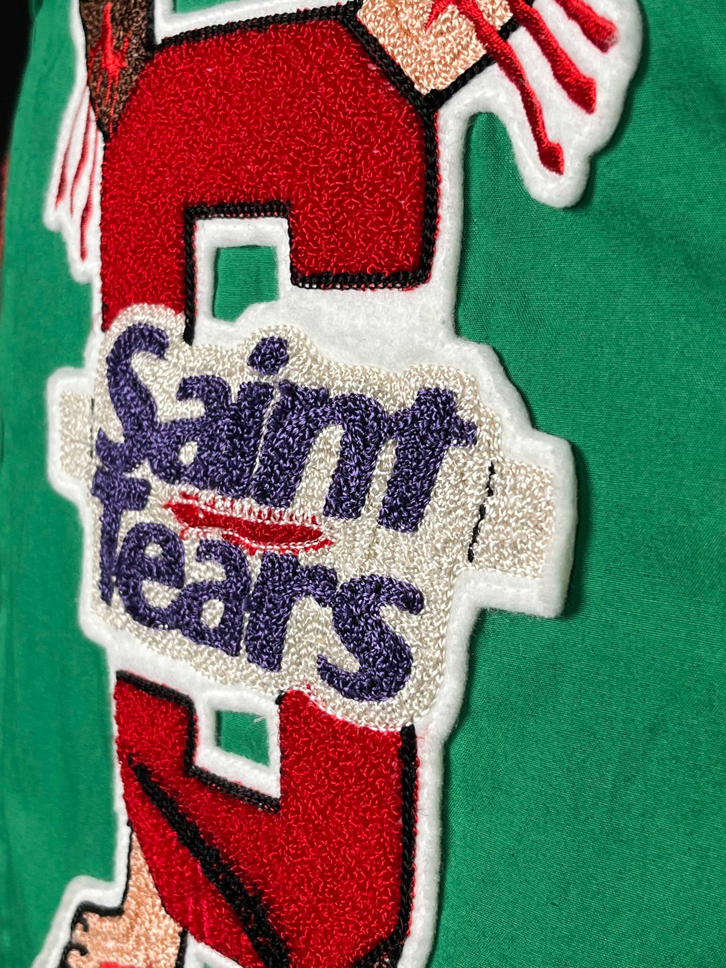 Saint Michael × Denim Tears Swing Top Zip Up Jacket