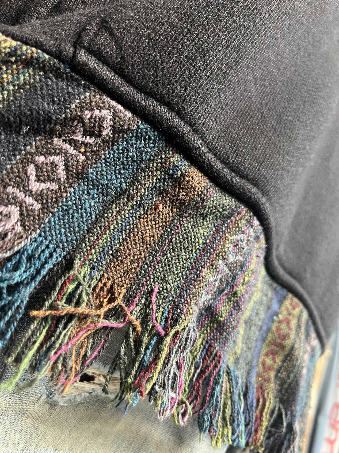 Alchemist Hawk Fringe Hoodie