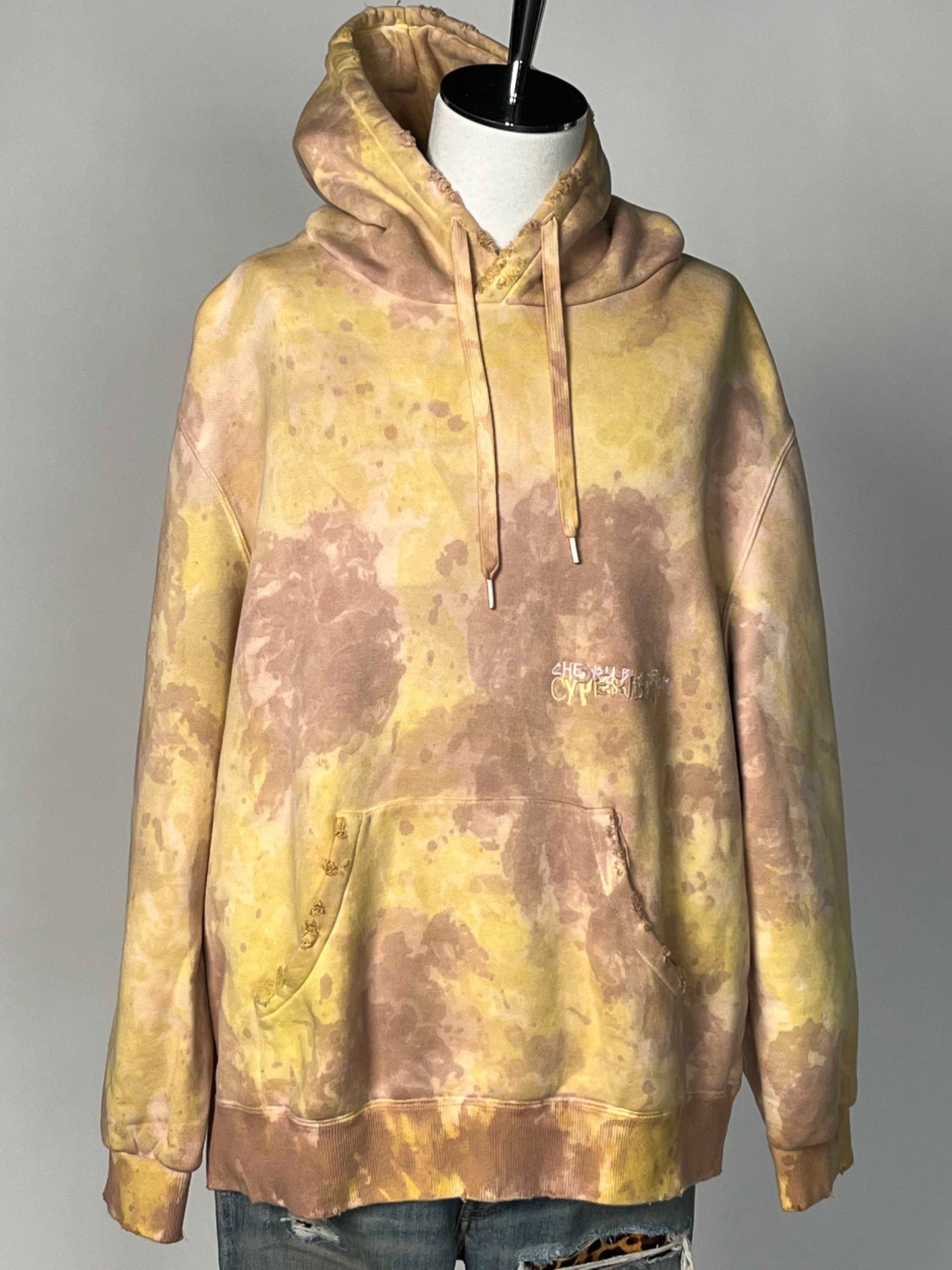 Doublet Waste Vegetable Dyed Hoodie
