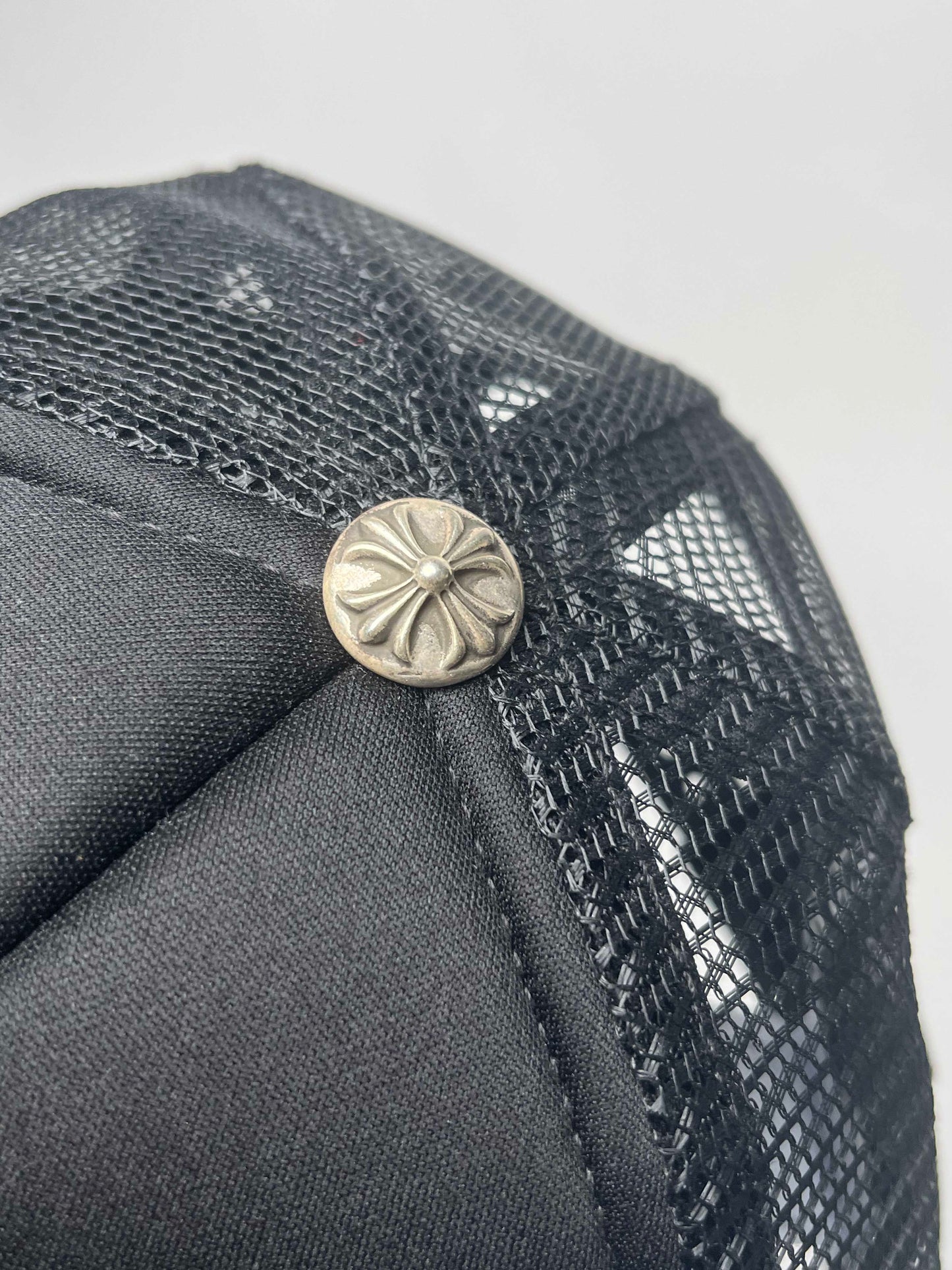 Chrome Hearts Multi-color Semetery Cross Trucker Cap