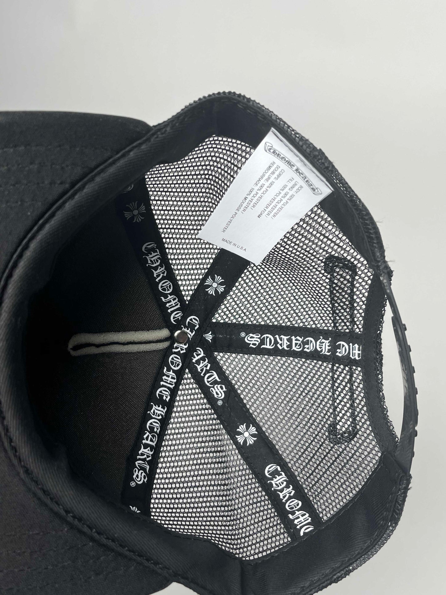 Chrome Hearts Multi-color Semetery Cross Trucker Cap