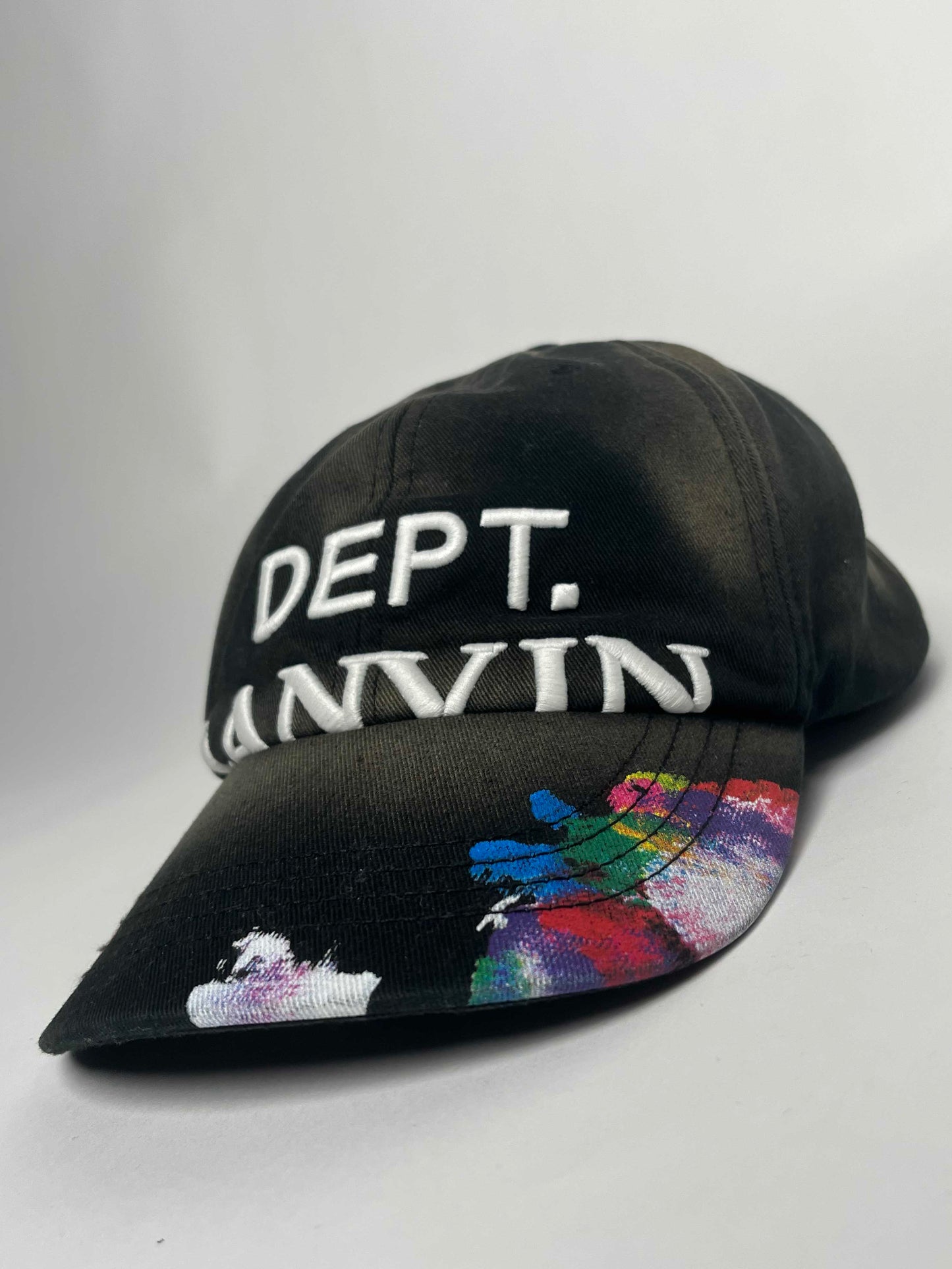 Gallery Dept × LANVIN Painted Logo Cap
