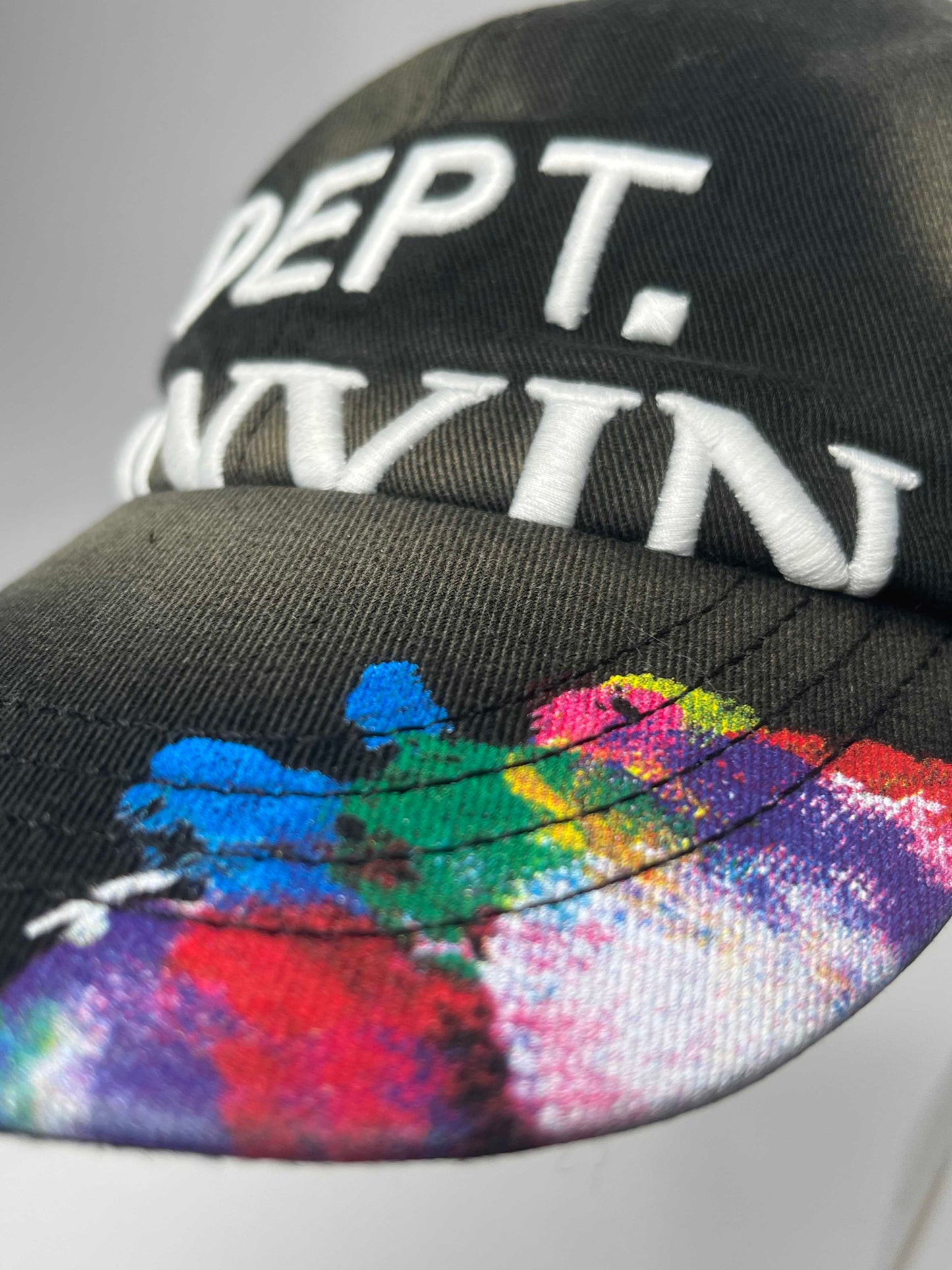 Gallery Dept × LANVIN Painted Logo Cap