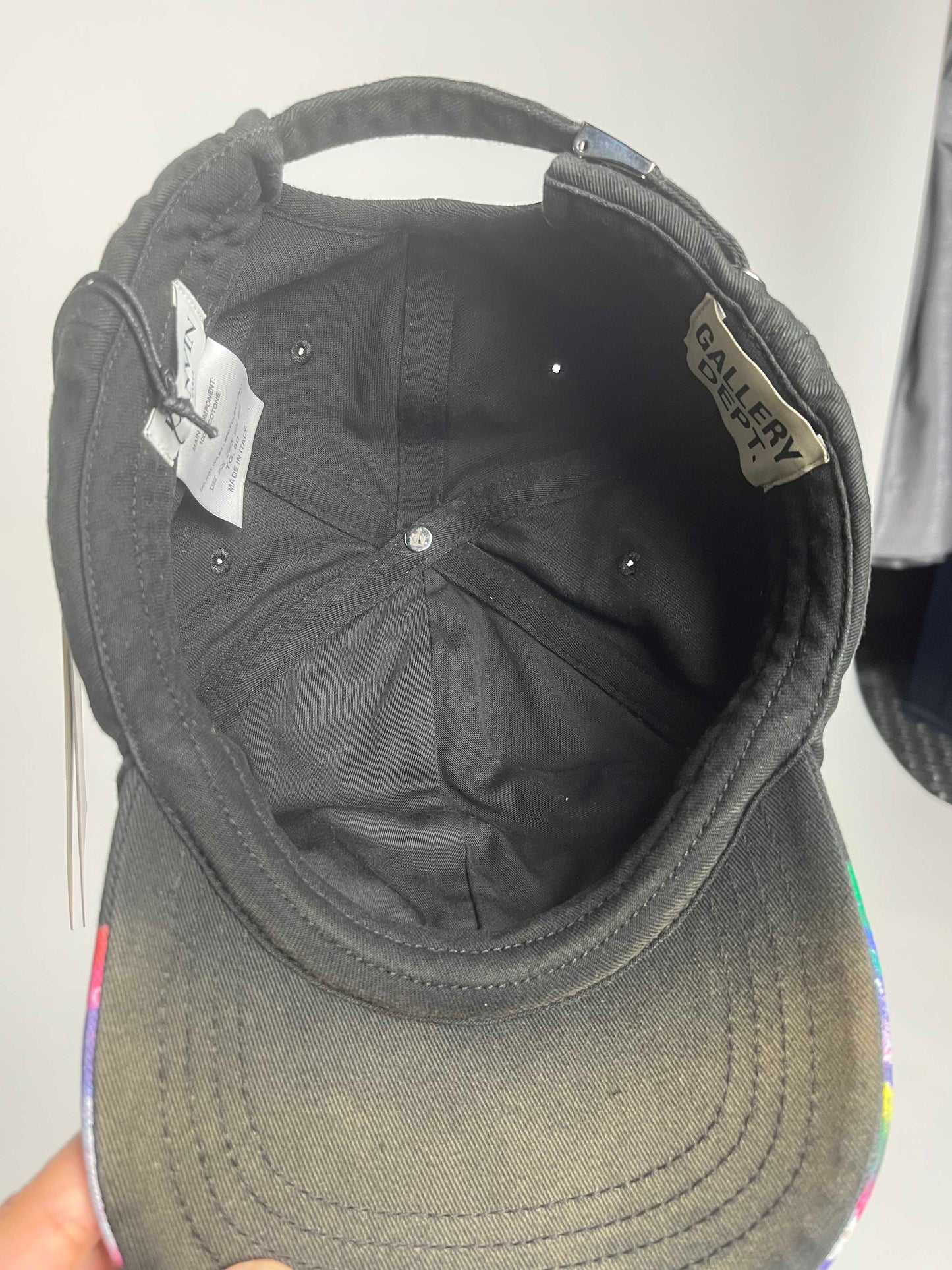 Gallery Dept × LANVIN Painted Logo Cap