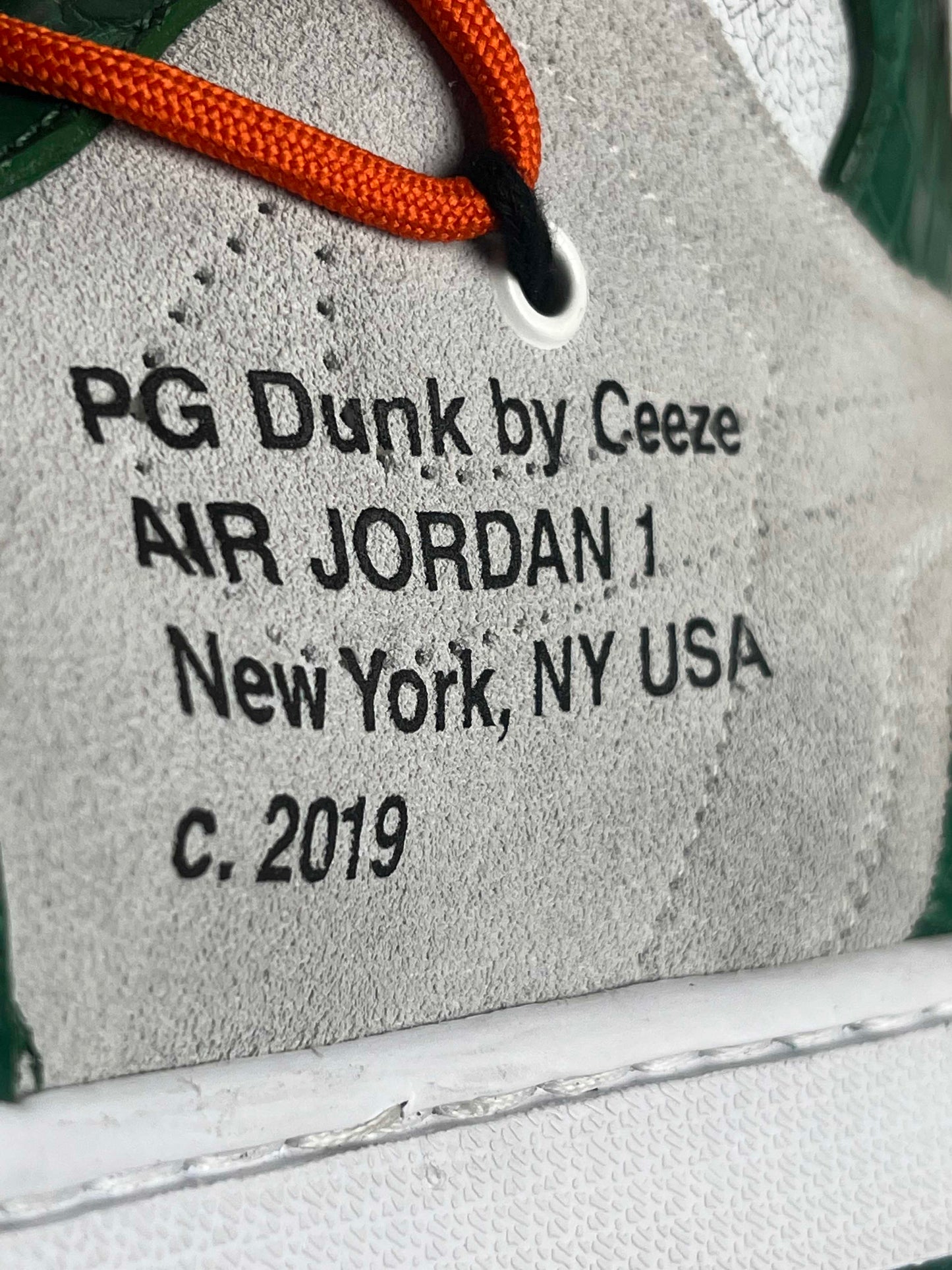 Ceeze Off-White × Nike Air Jordan 1 Pine