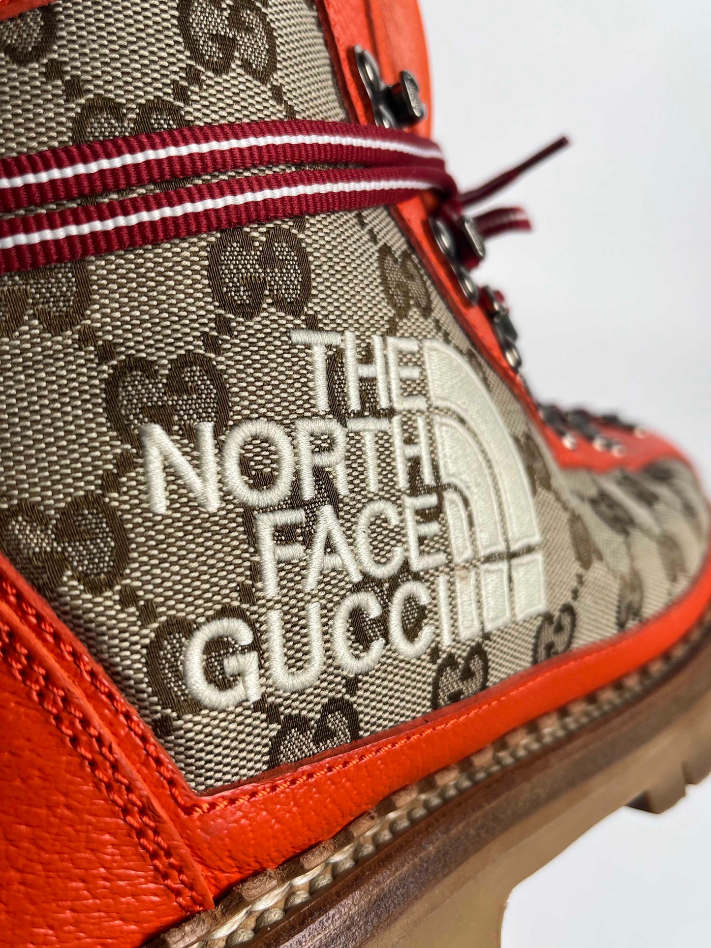 The North Face × GUCCI GG Monogram Boots