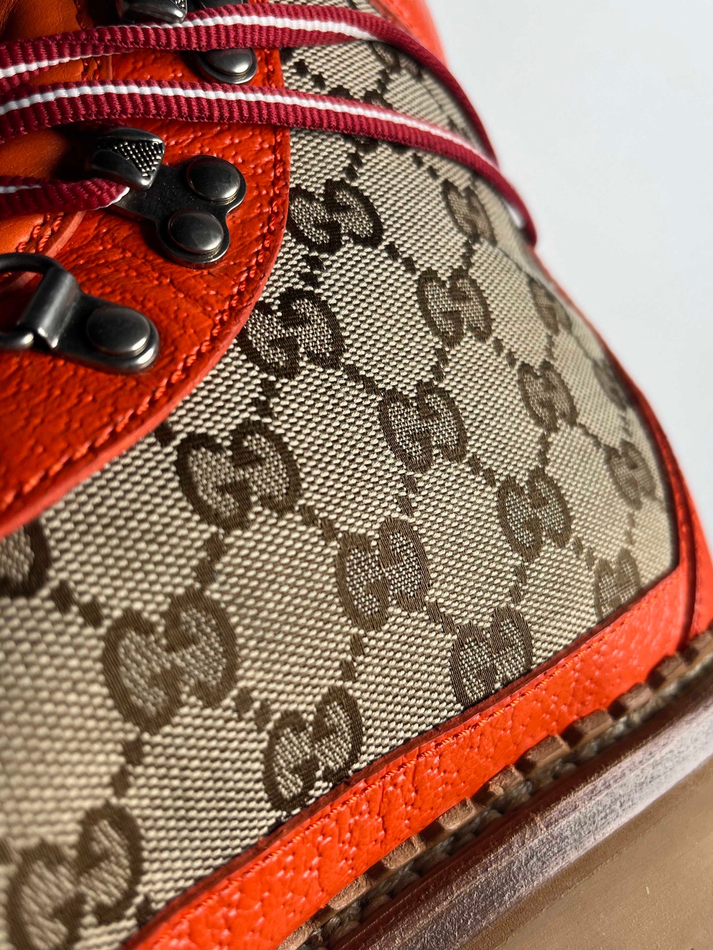 The North Face × GUCCI GG Monogram Boots