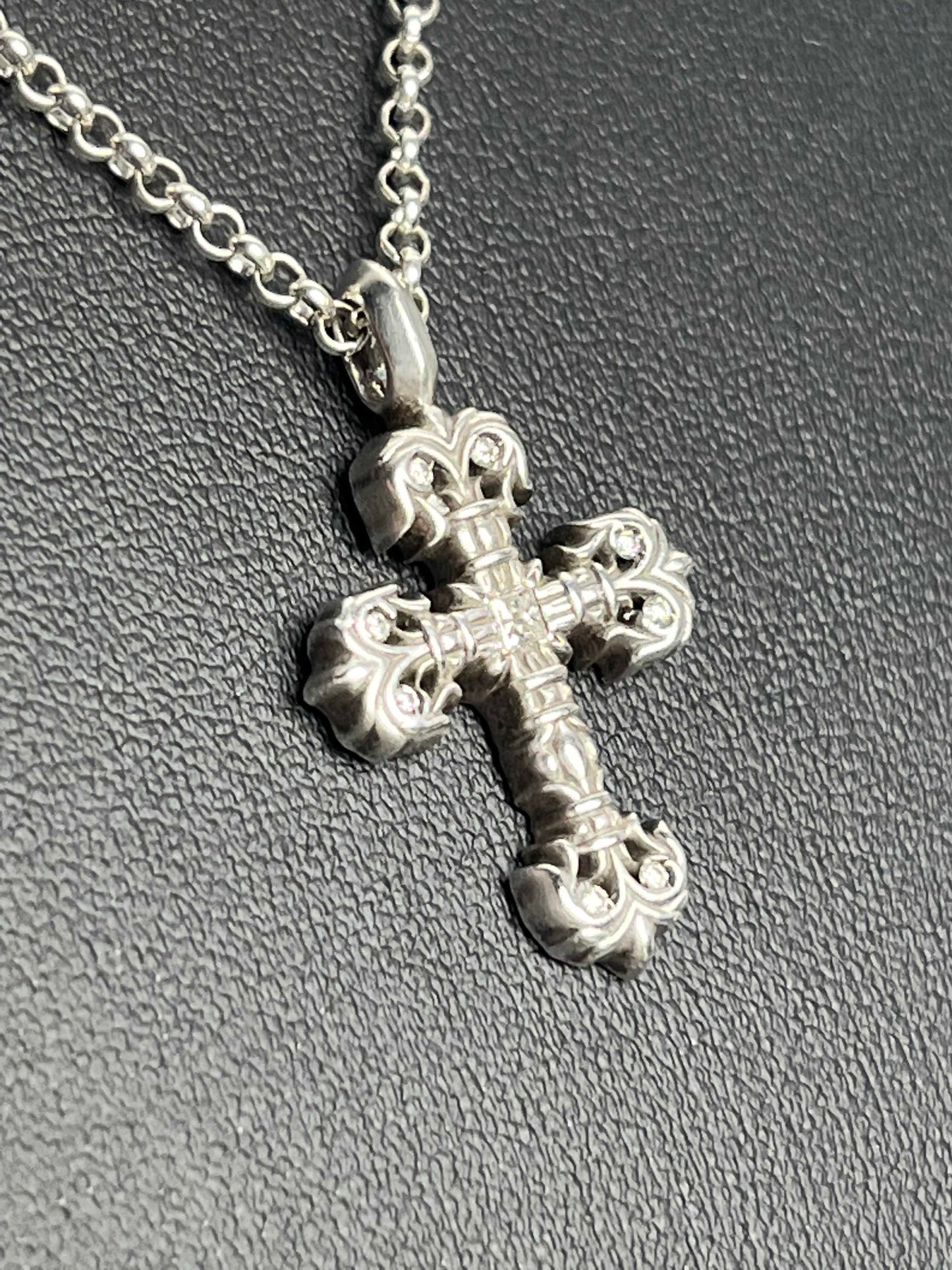 Chrome Hearts Charm Filigree Tiny P/DMND