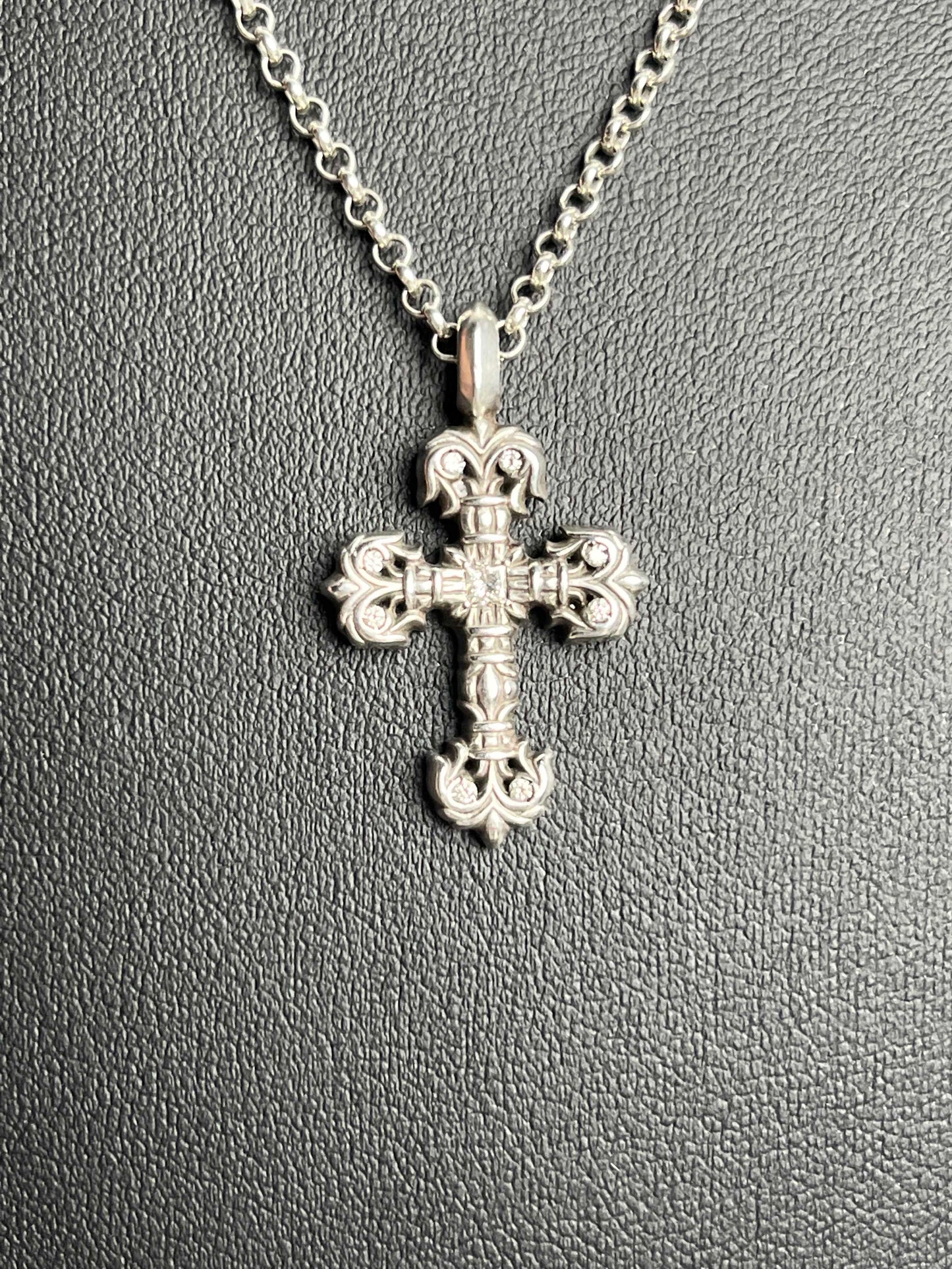 Chrome Hearts Charm Filigree Tiny P/DMND