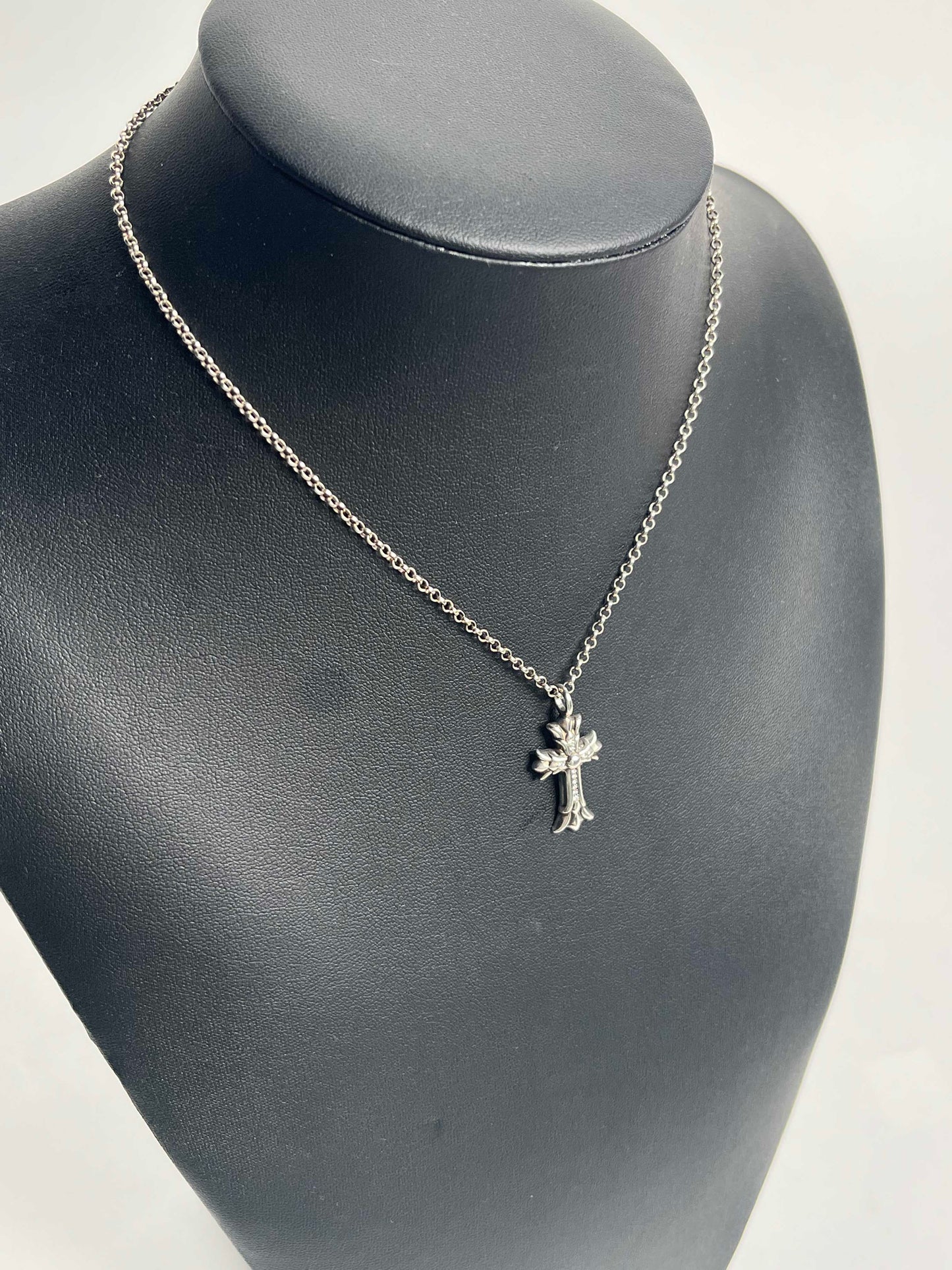 Chrome Hearts DBL CH CRS SML P/D