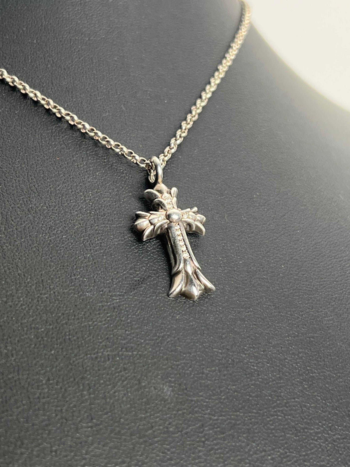 Chrome Hearts DBL CH CRS SML P/D