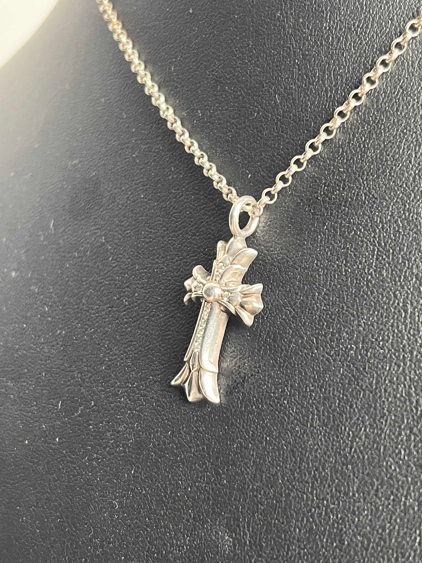 Chrome Hearts DBL CH CRS SML P/D