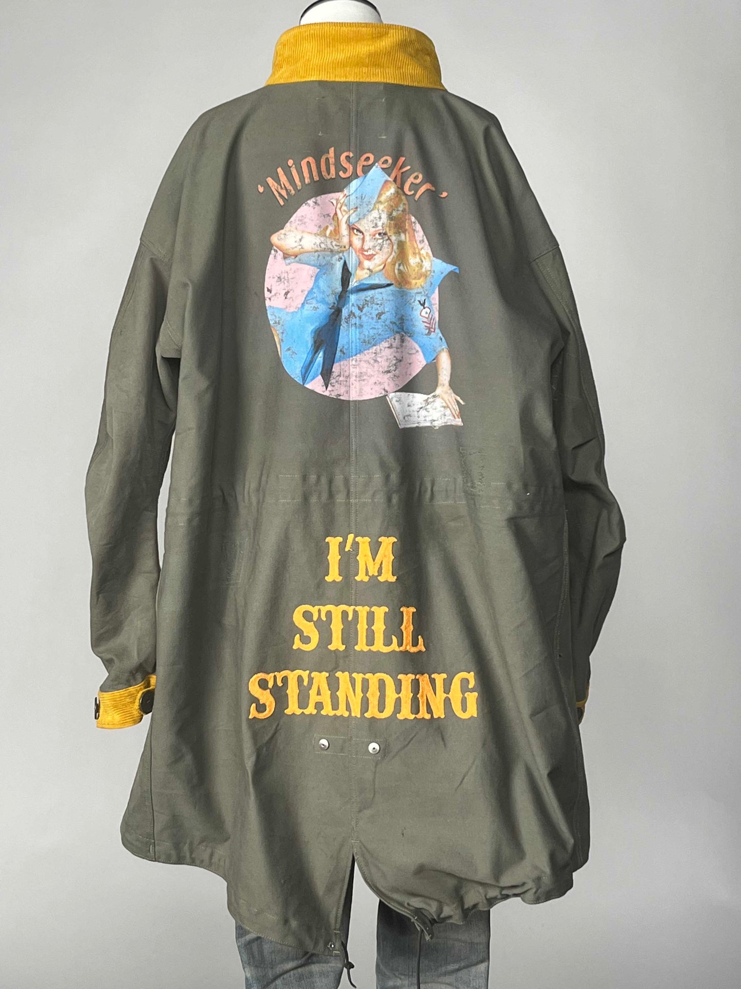 mindseeker Vintage Makeover Coat Khaki