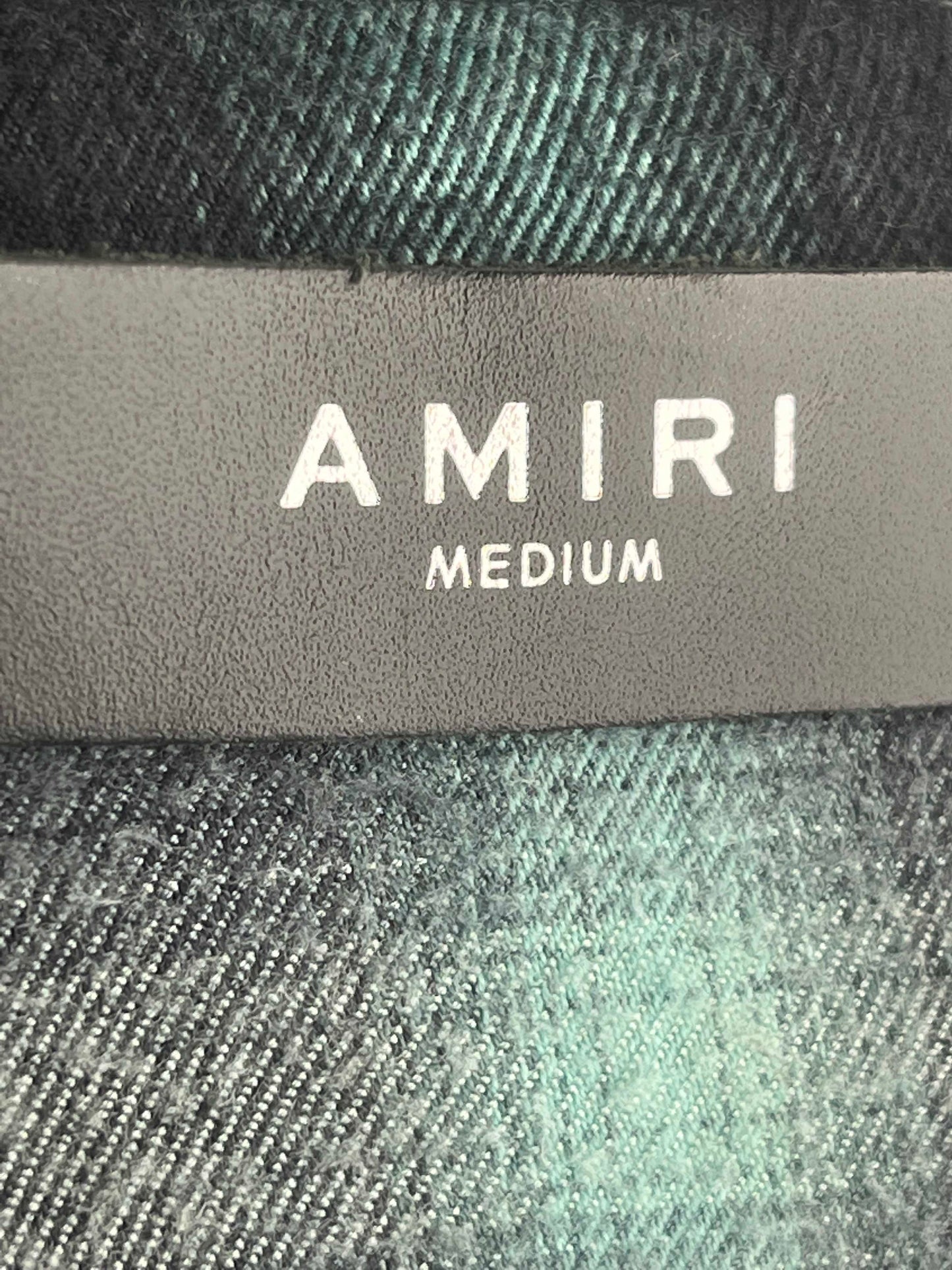 AMIRI Ombre Plaids Shirt M Multi
