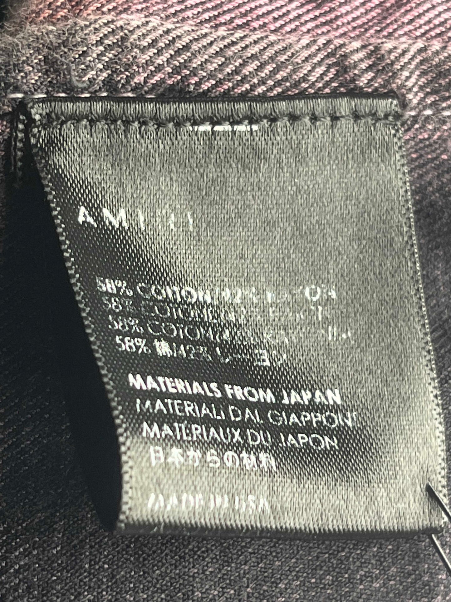 AMIRI Ombre Plaids Shirt M Multi
