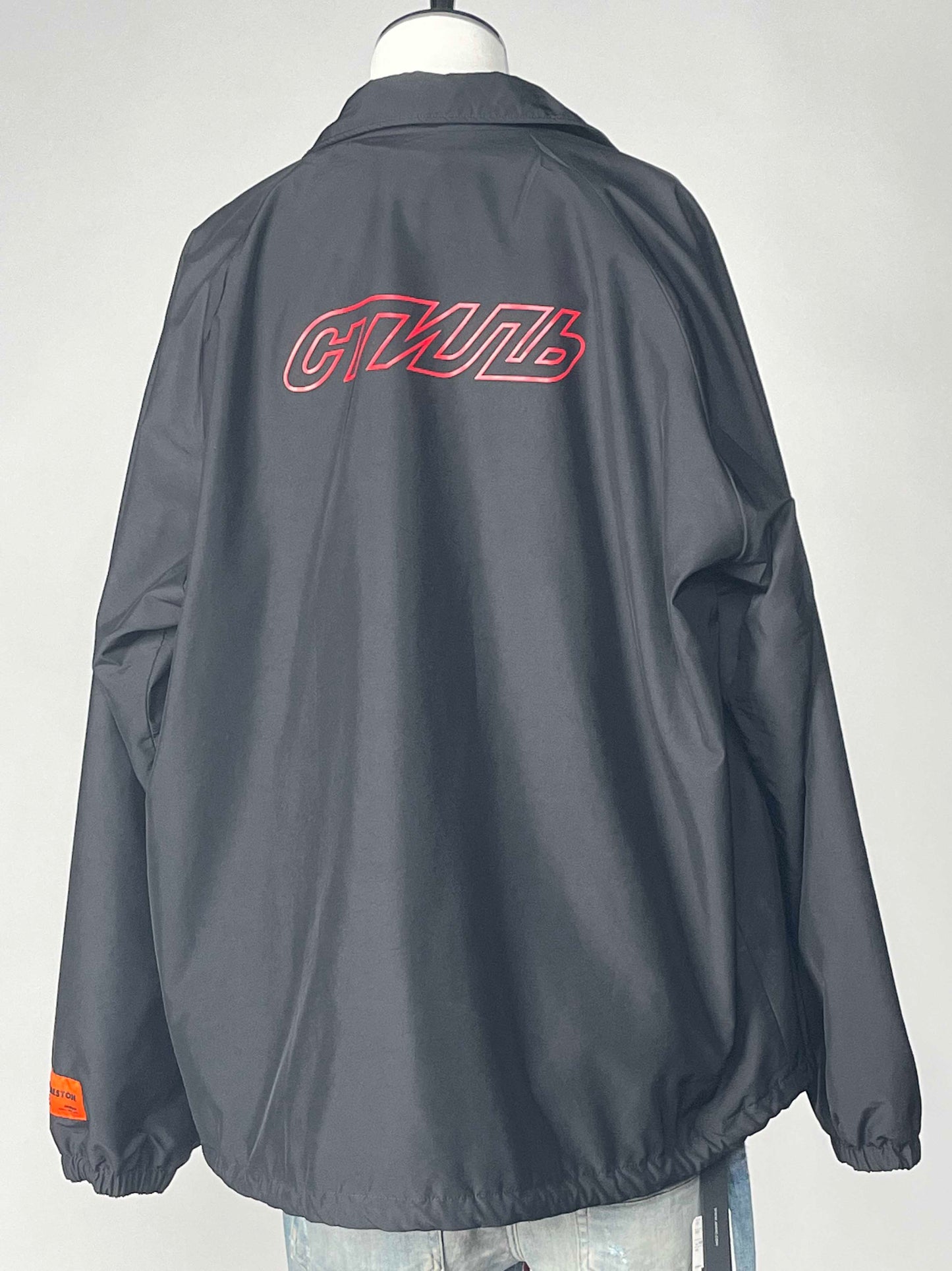 Heron Preston Basic CTNMb Coach Jacket L Black