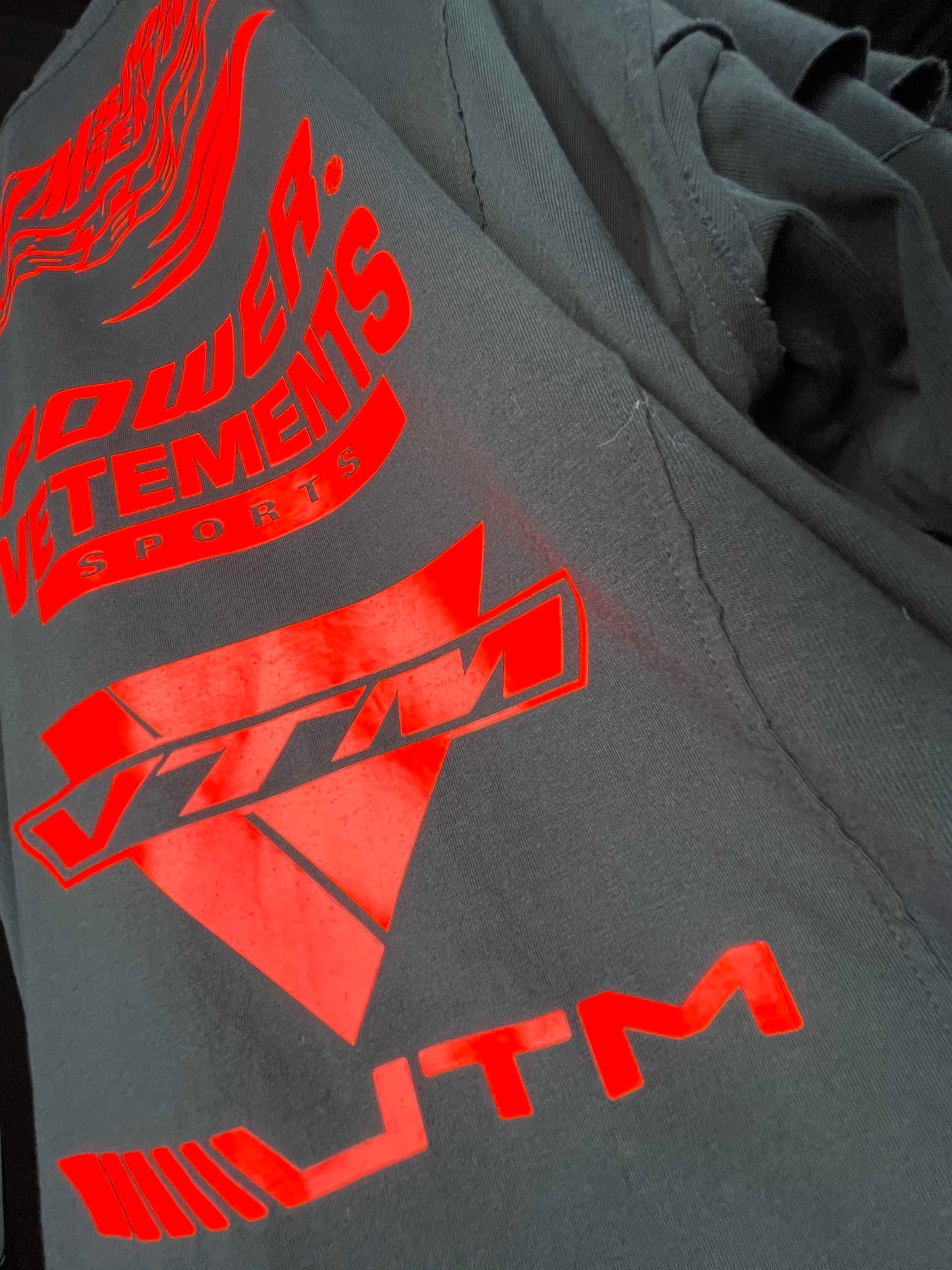 Vetements Motocross Patched L/S Tee XS Black