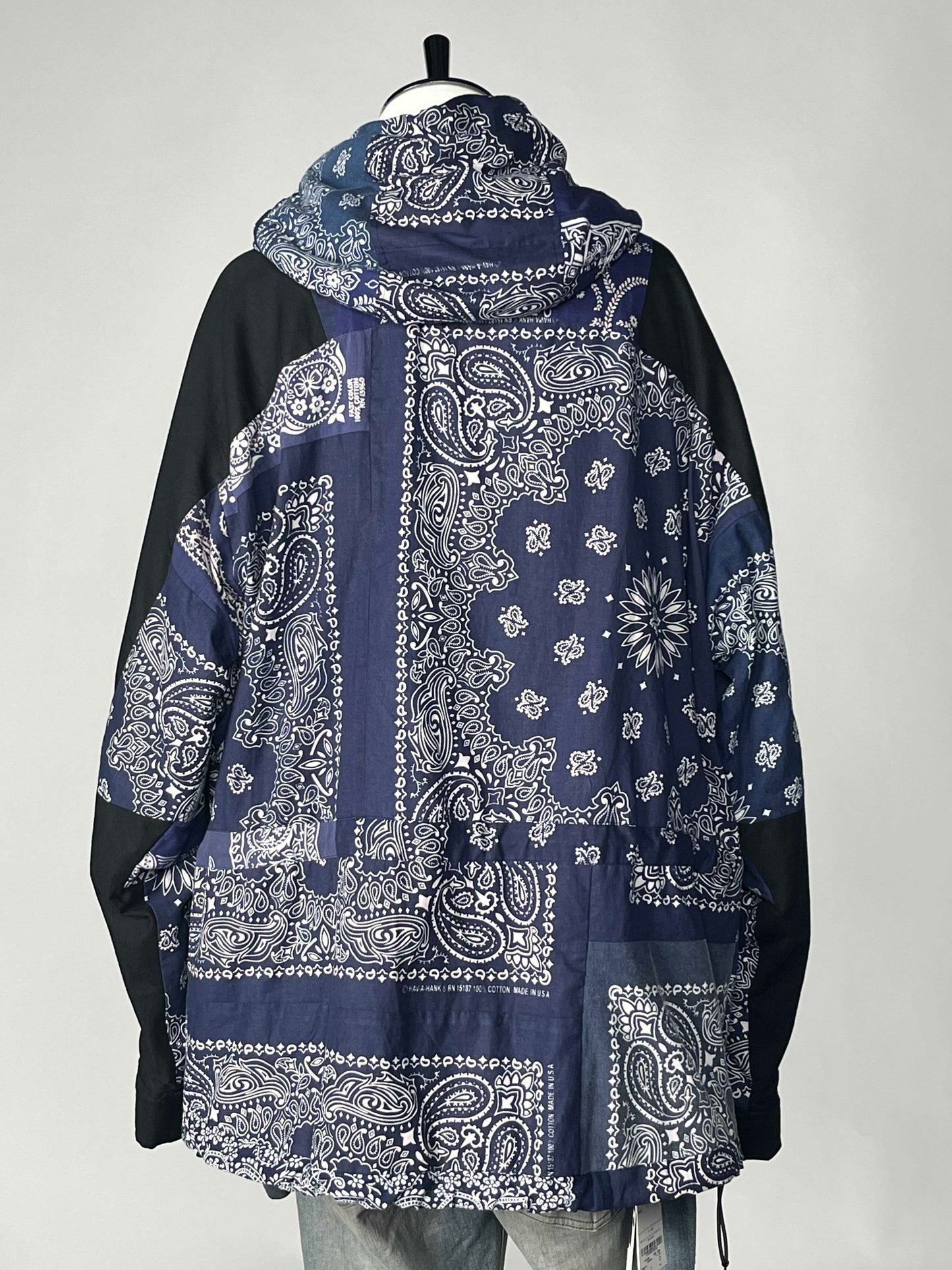 READYMADE Bandana Mountain Parka Navy
