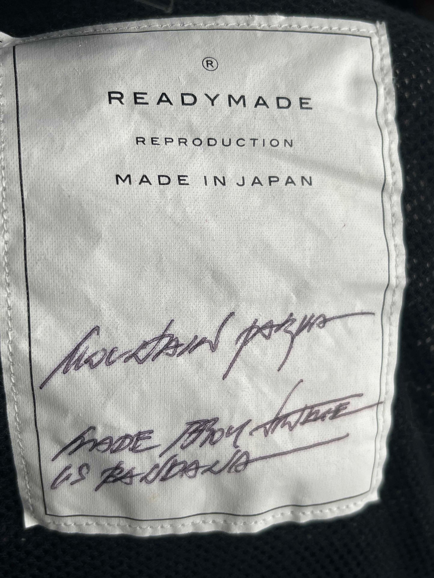 READYMADE Bandana Mountain Parka Navy