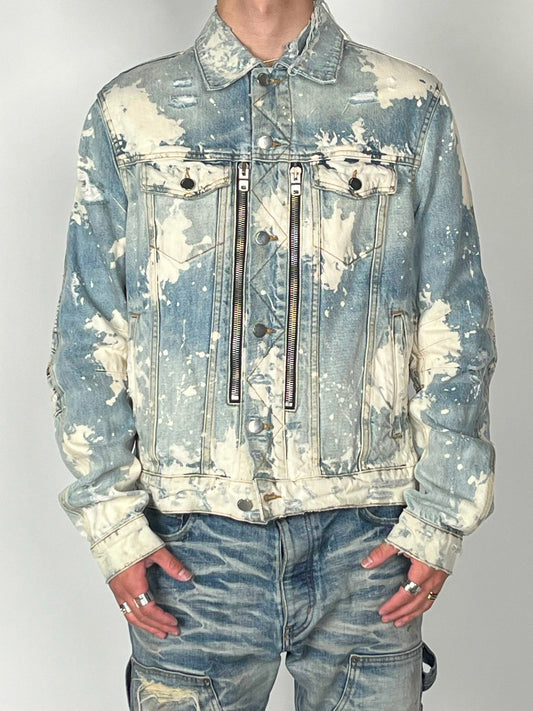 AMIRI Bleached Trucker Jacket