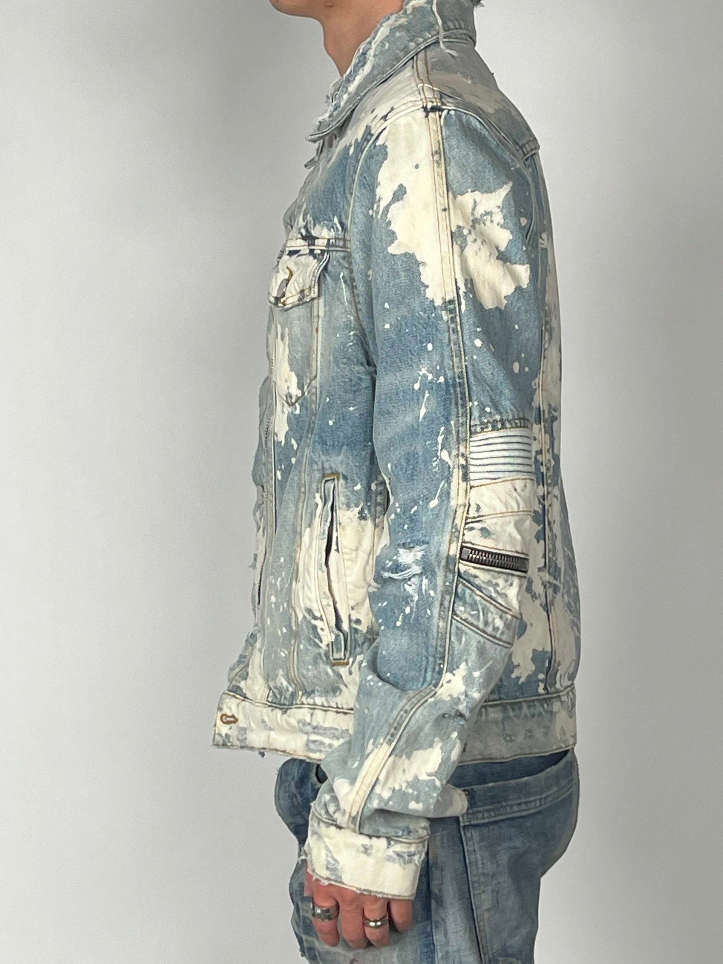 AMIRI Bleached Trucker Jacket