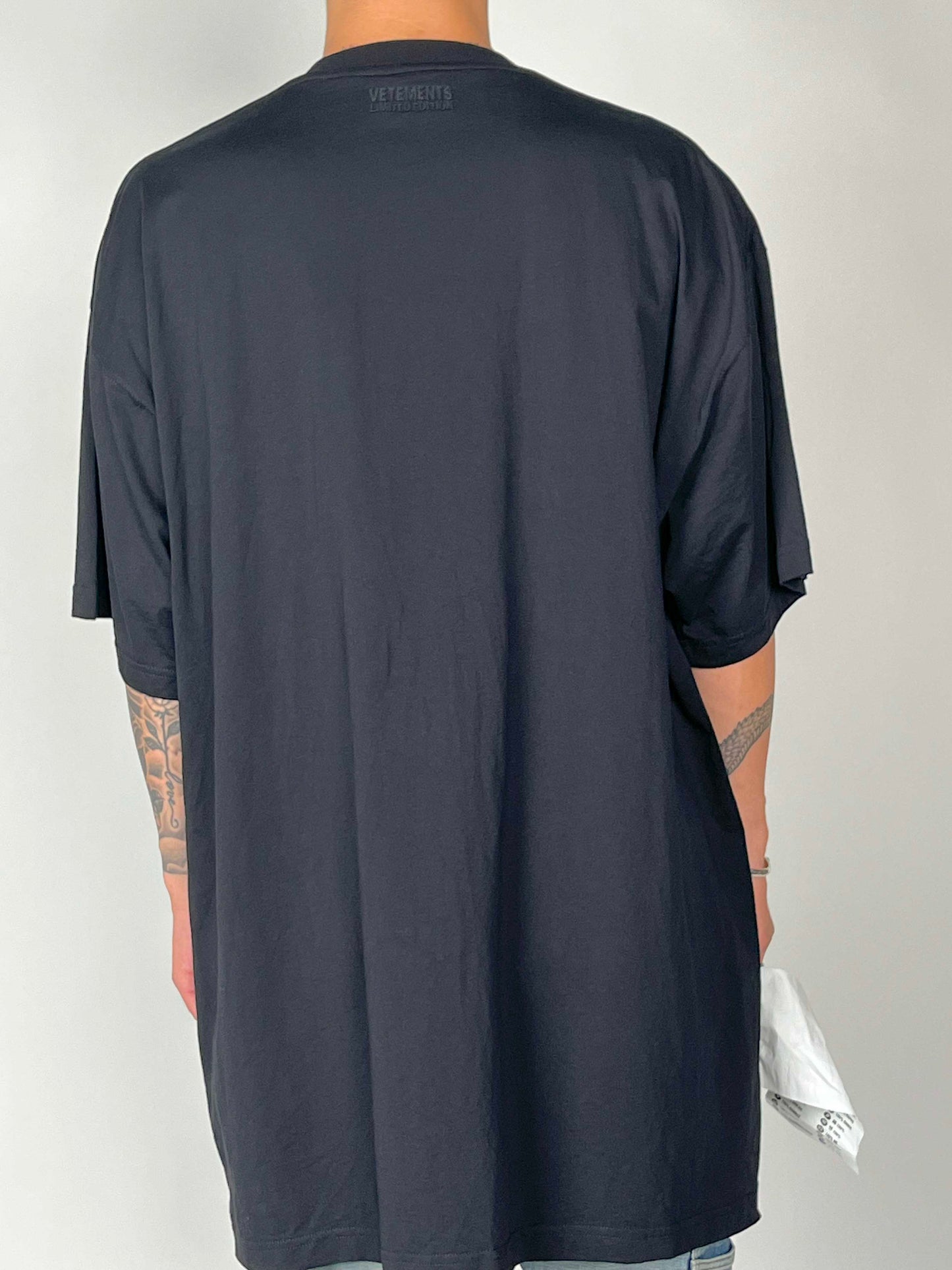 Vetements Oversize Logo S/S Tee