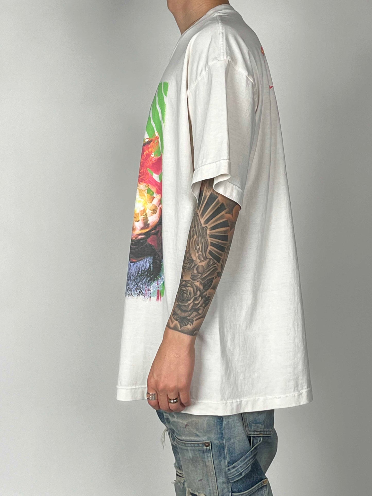 Saint Michael Mad Hatter S/S Tee White