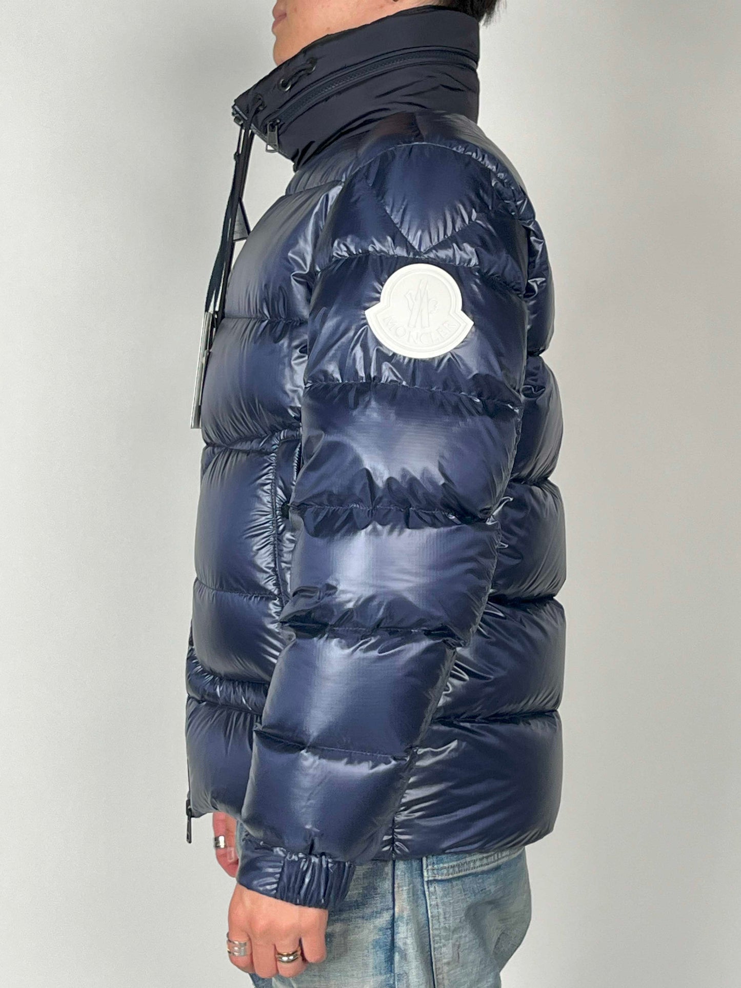 Moncler Badenne Giubbotto Down Jacket Navy