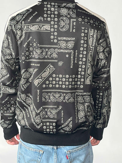 Palm Angels Bandana Logo Print Jacket