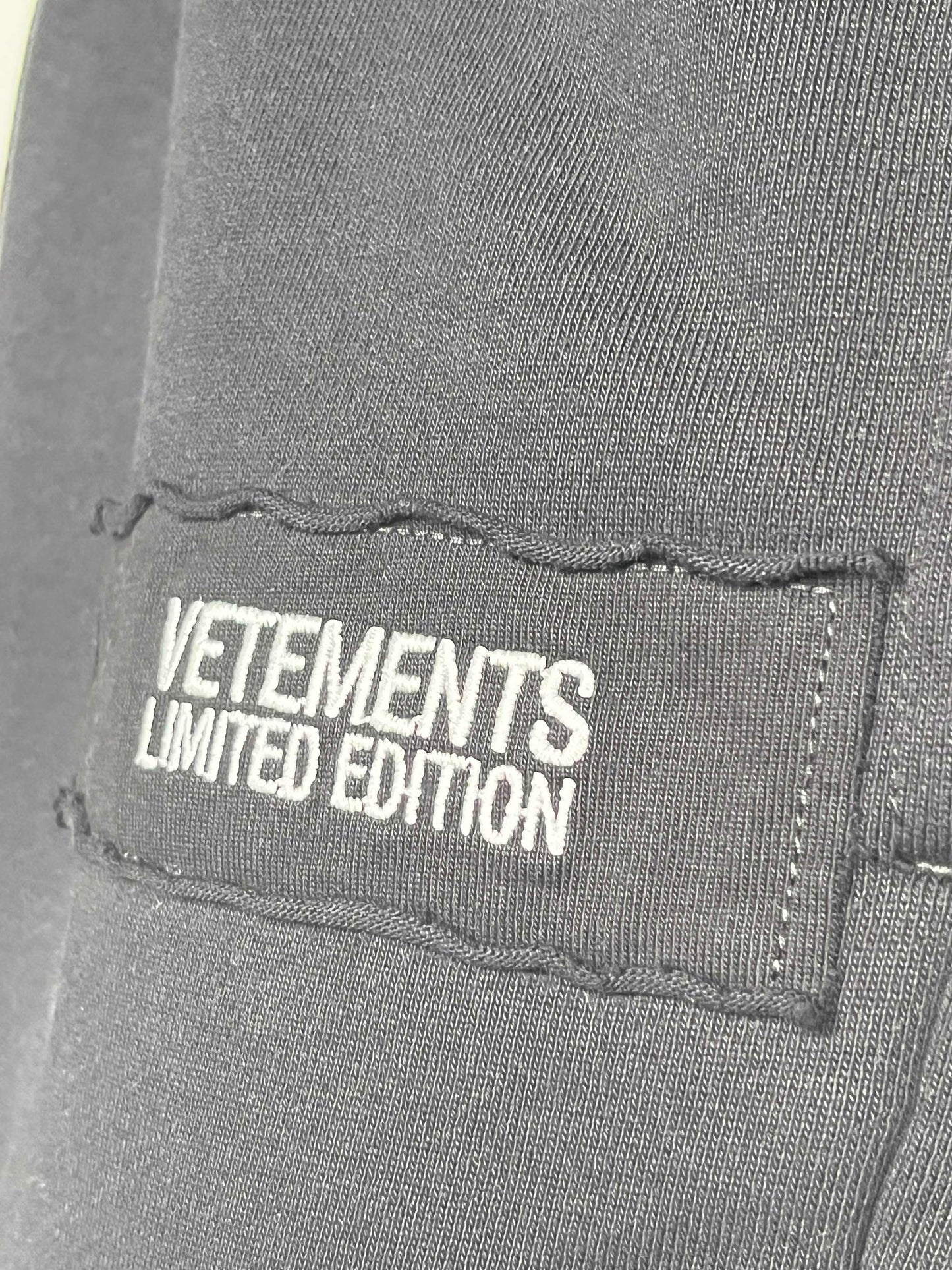 Vetements Metal Patched Logo Sweatpants