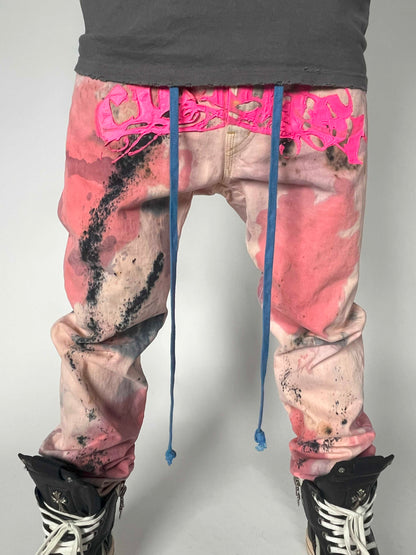 Cvtvlist Denim Pants Pink