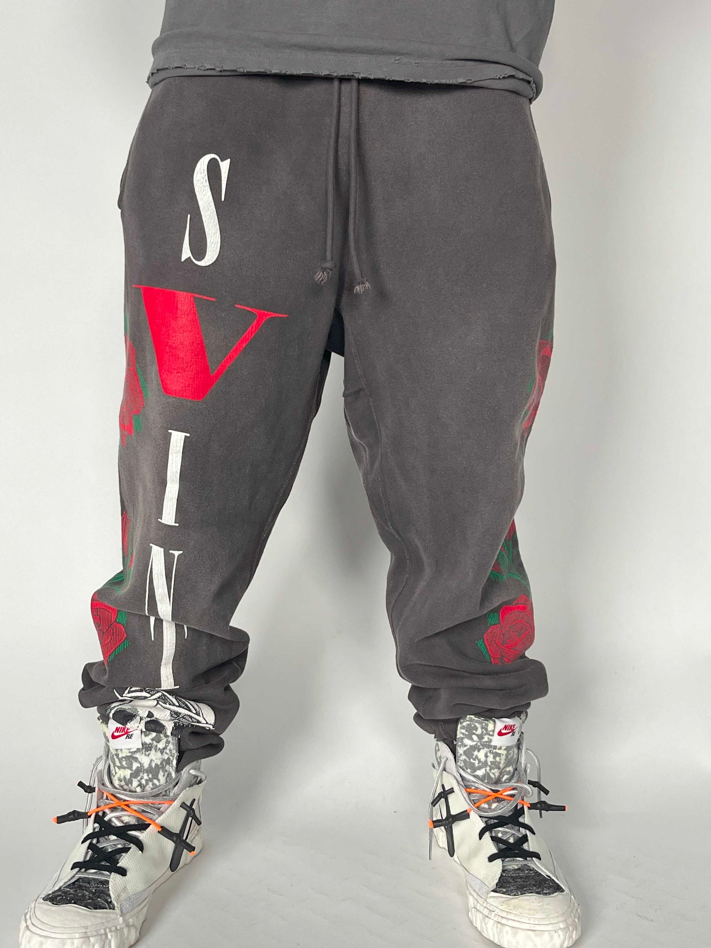 Saint Michael x Vlone Rose Sweatpants