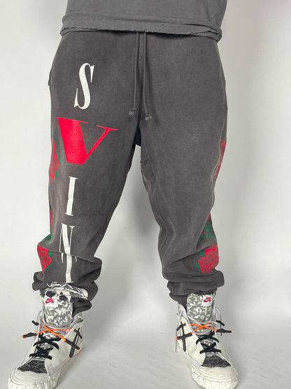 Saint Michael x Vlone Rose Sweatpants