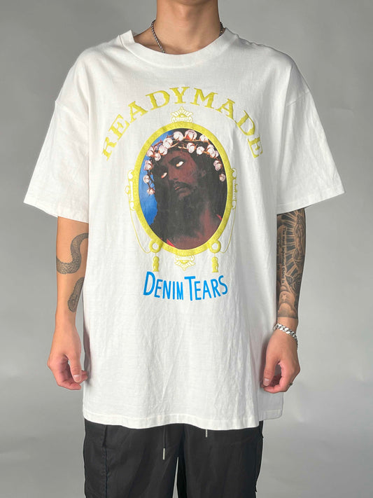 Readymade x Denim Tears Cotton Wreath S/S Tee