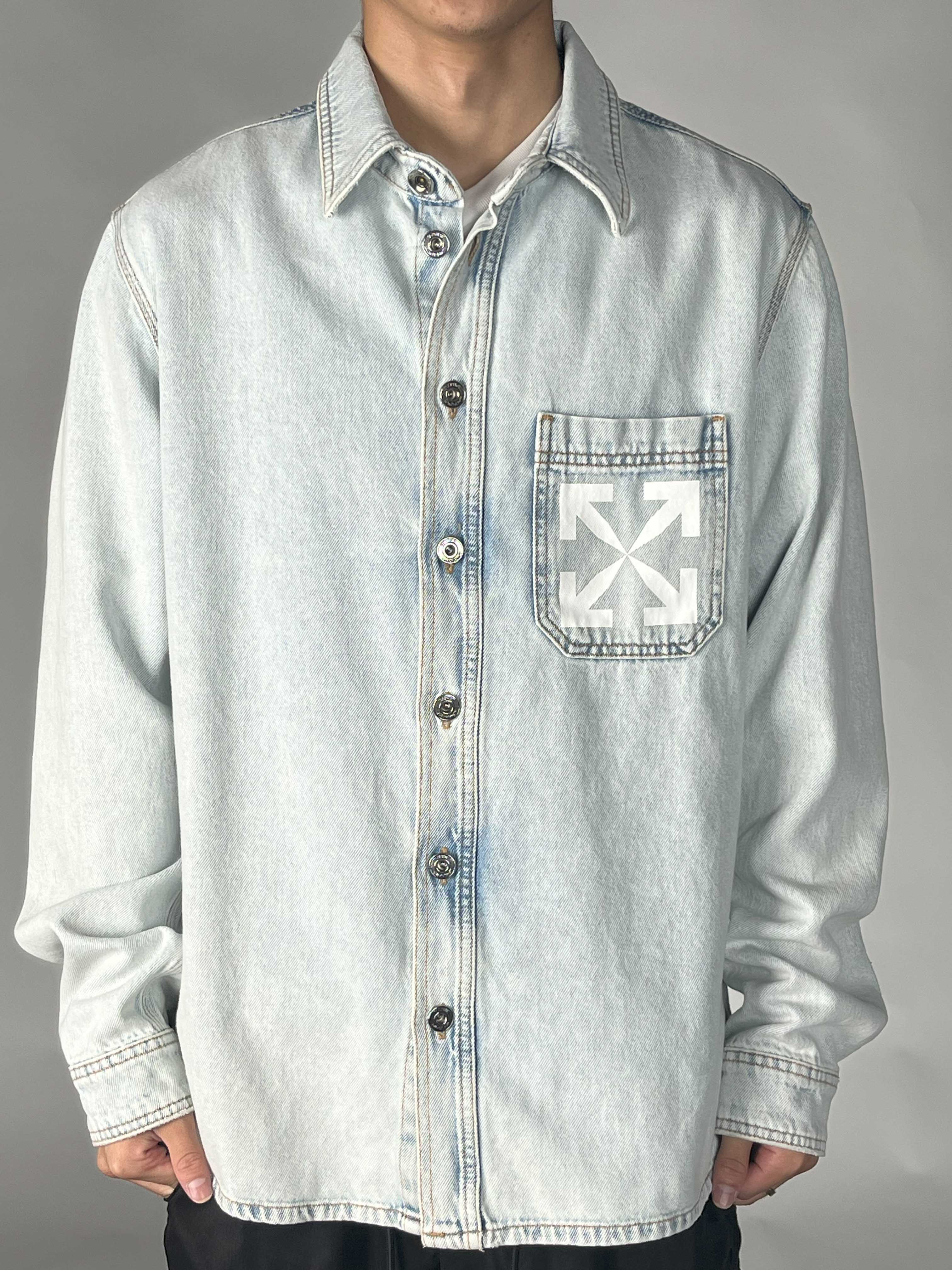 Off-White Single Arrow Denim Shirt