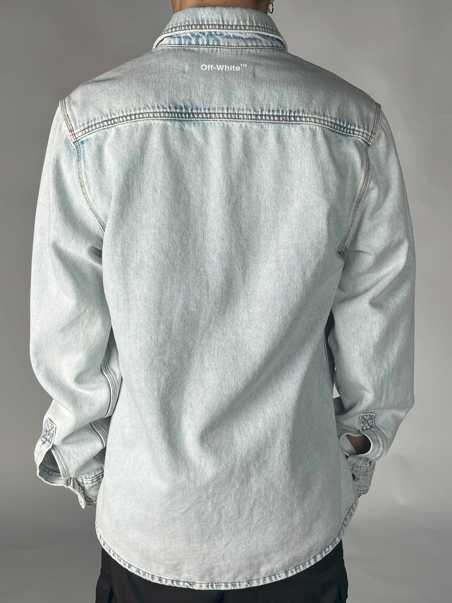 Off-White Single Arrow Denim Shirt